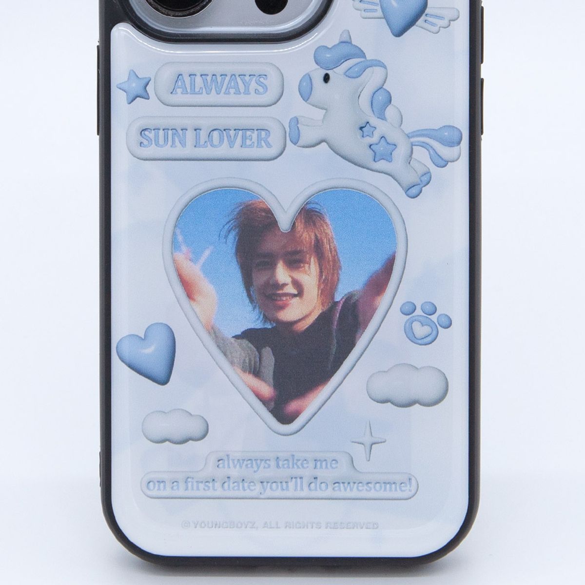 세컨드유니크네임(SECOND UNIQUE NAME) SUN CASE EPOXY PHOTO WHITE