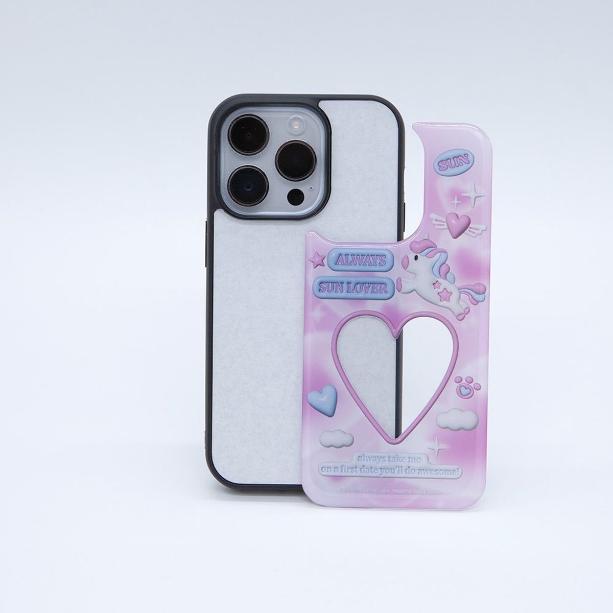 세컨드유니크네임(SECOND UNIQUE NAME) SUN CASE EPOXY PHOTO PINK