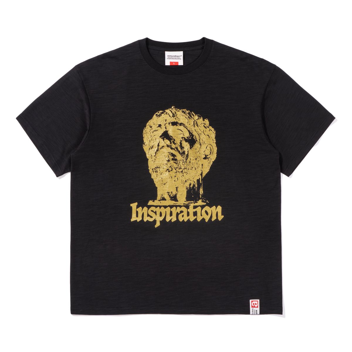 엑스트라오디너리(EXTRAORDINARY) SHINING INSPIRATION TEE   BLACK