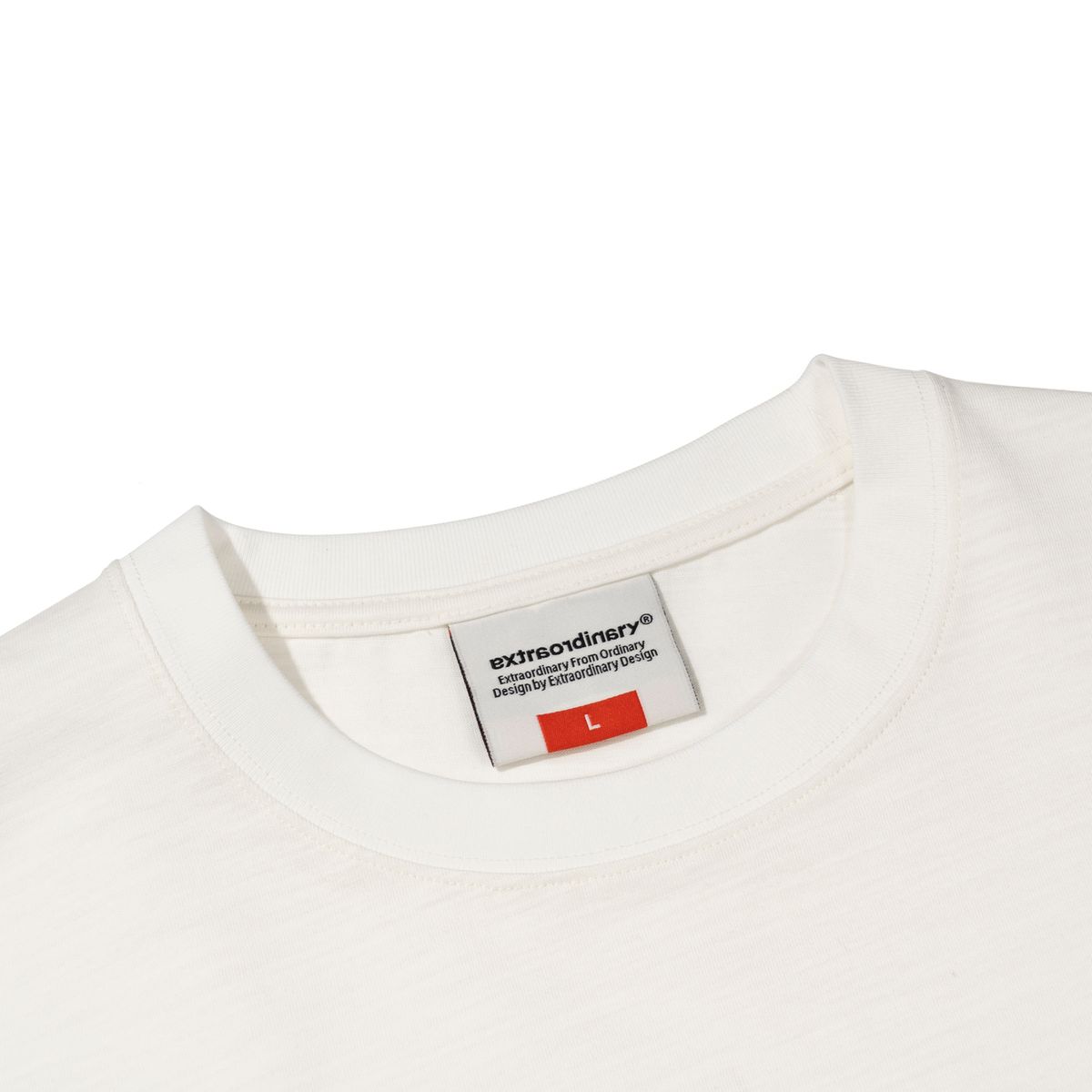 엑스트라오디너리(EXTRAORDINARY) SHINING INSPIRATION TEE   OFF WHITE