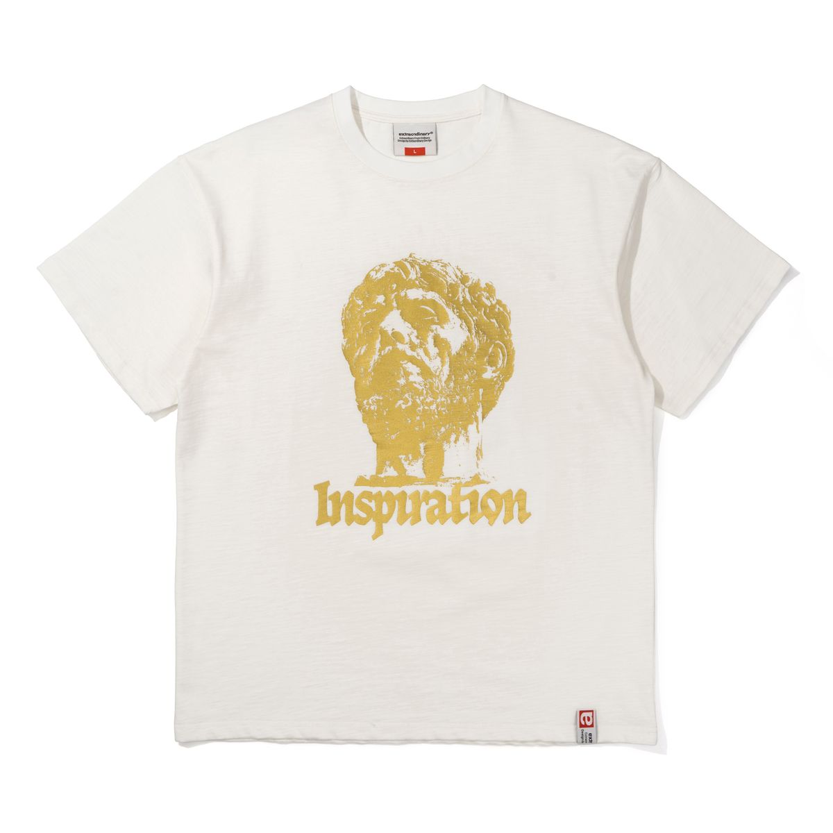 엑스트라오디너리(EXTRAORDINARY) SHINING INSPIRATION TEE   OFF WHITE