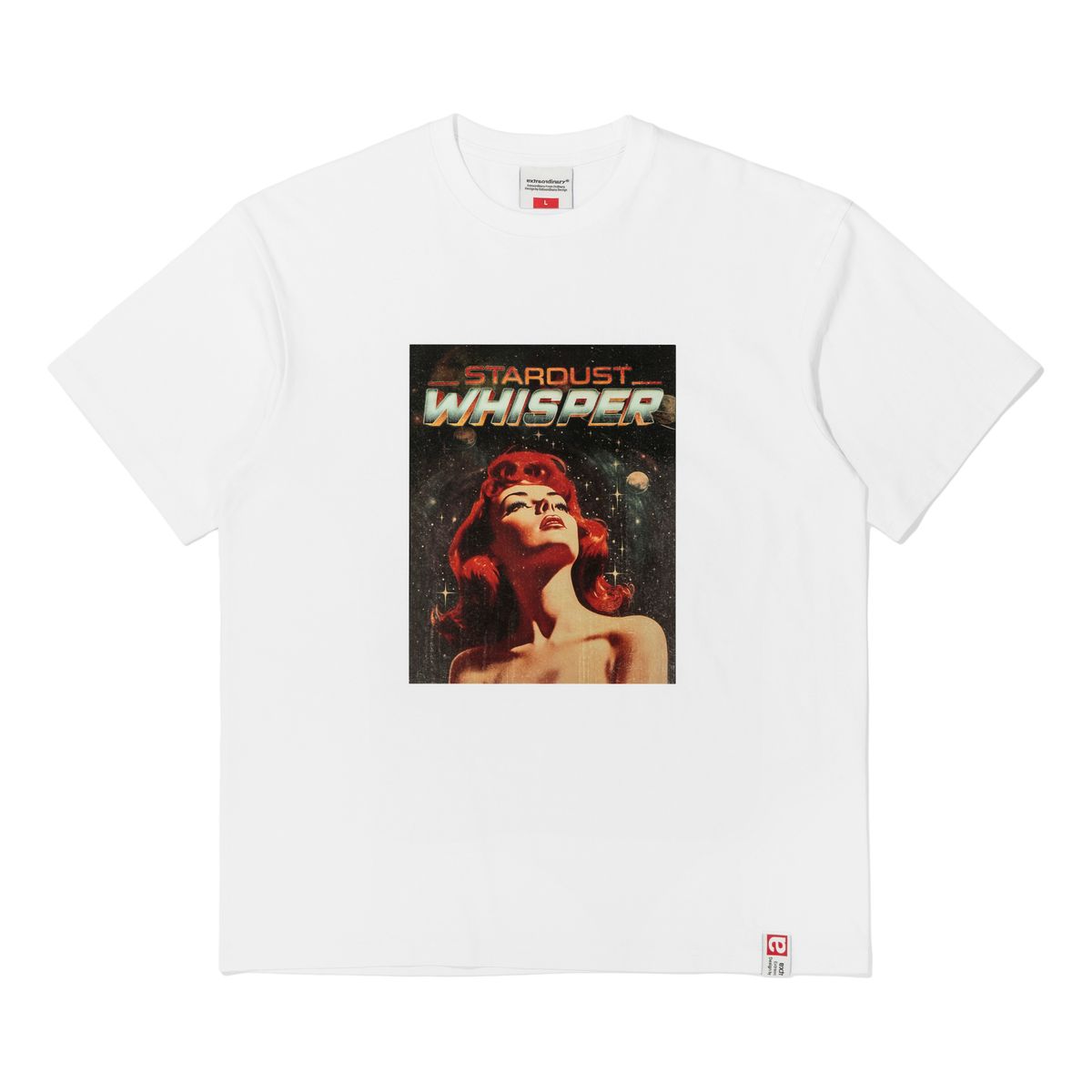엑스트라오디너리(EXTRAORDINARY) WHISPER TEE   OFF WHITE