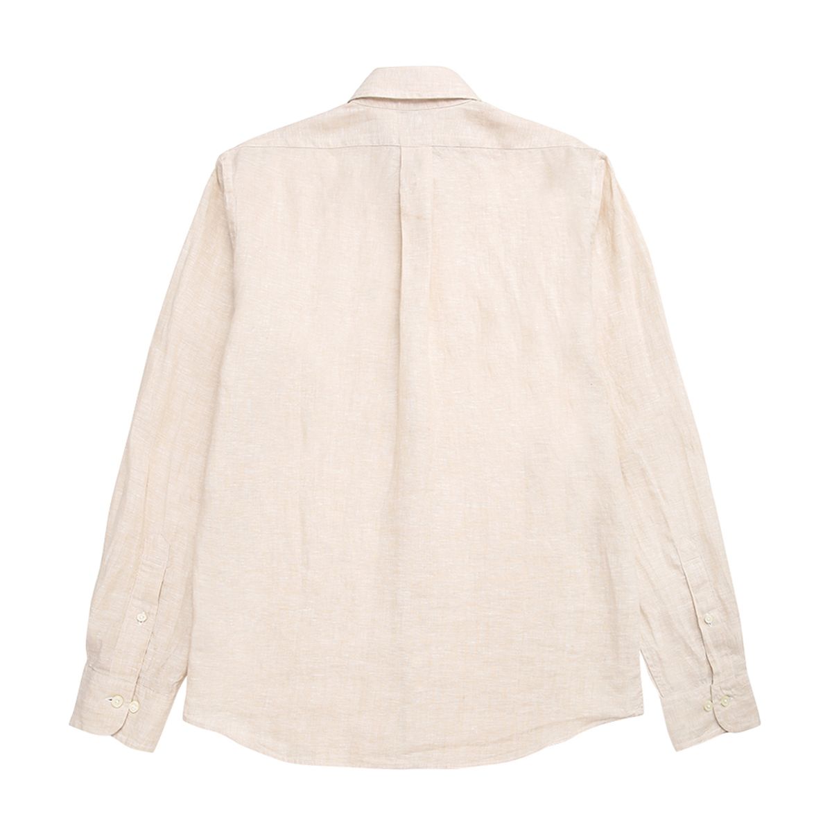 브룩스 브라더스(BROOKS BROTHERS) 배어드 맥넛 아이리쉬 린넨 셔츠 (베이지) (BBTHMM0414ZEM)