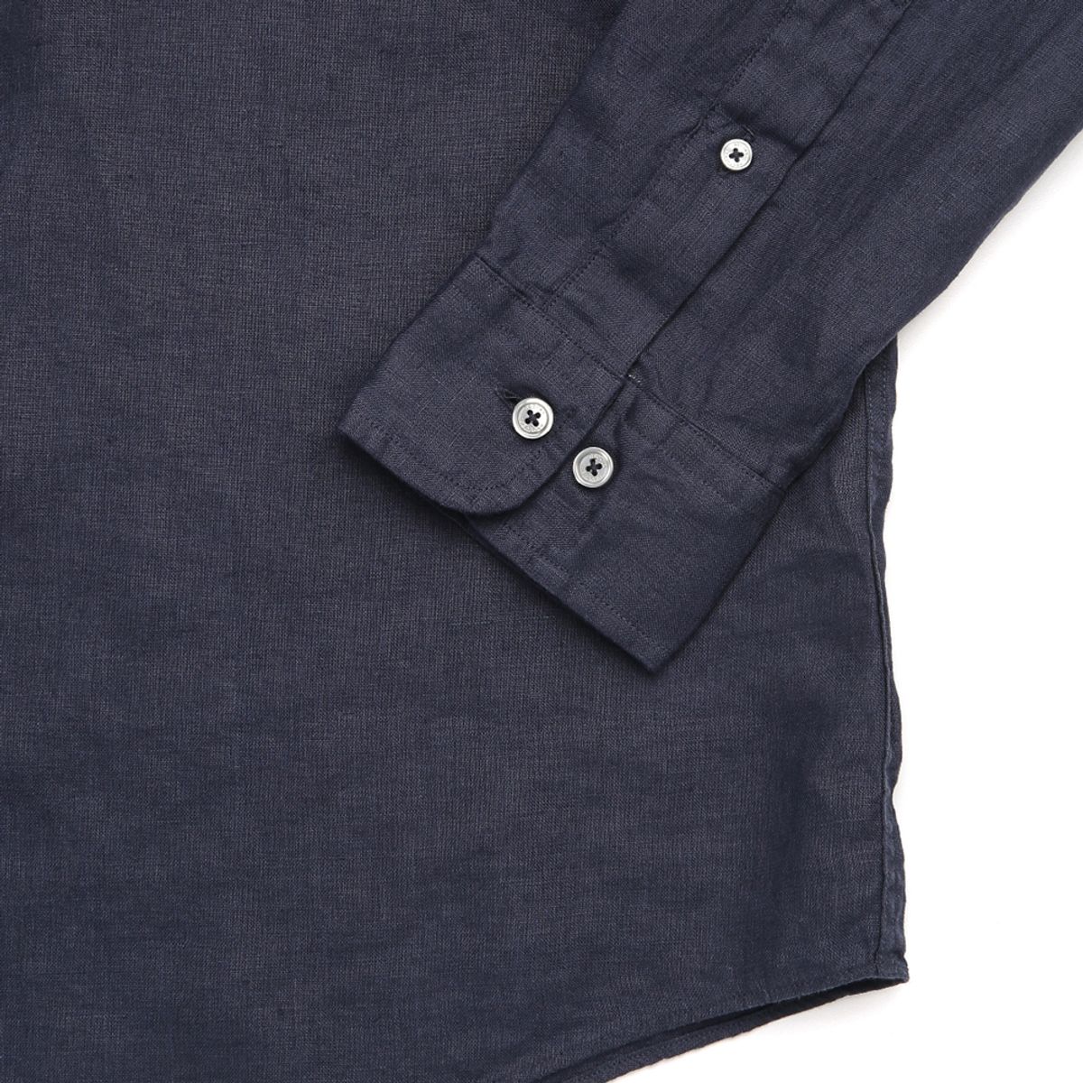 브룩스 브라더스(BROOKS BROTHERS) 배어드 맥넛 아이리쉬 린넨 셔츠 (네이비) (BBTHMM0411QEM)