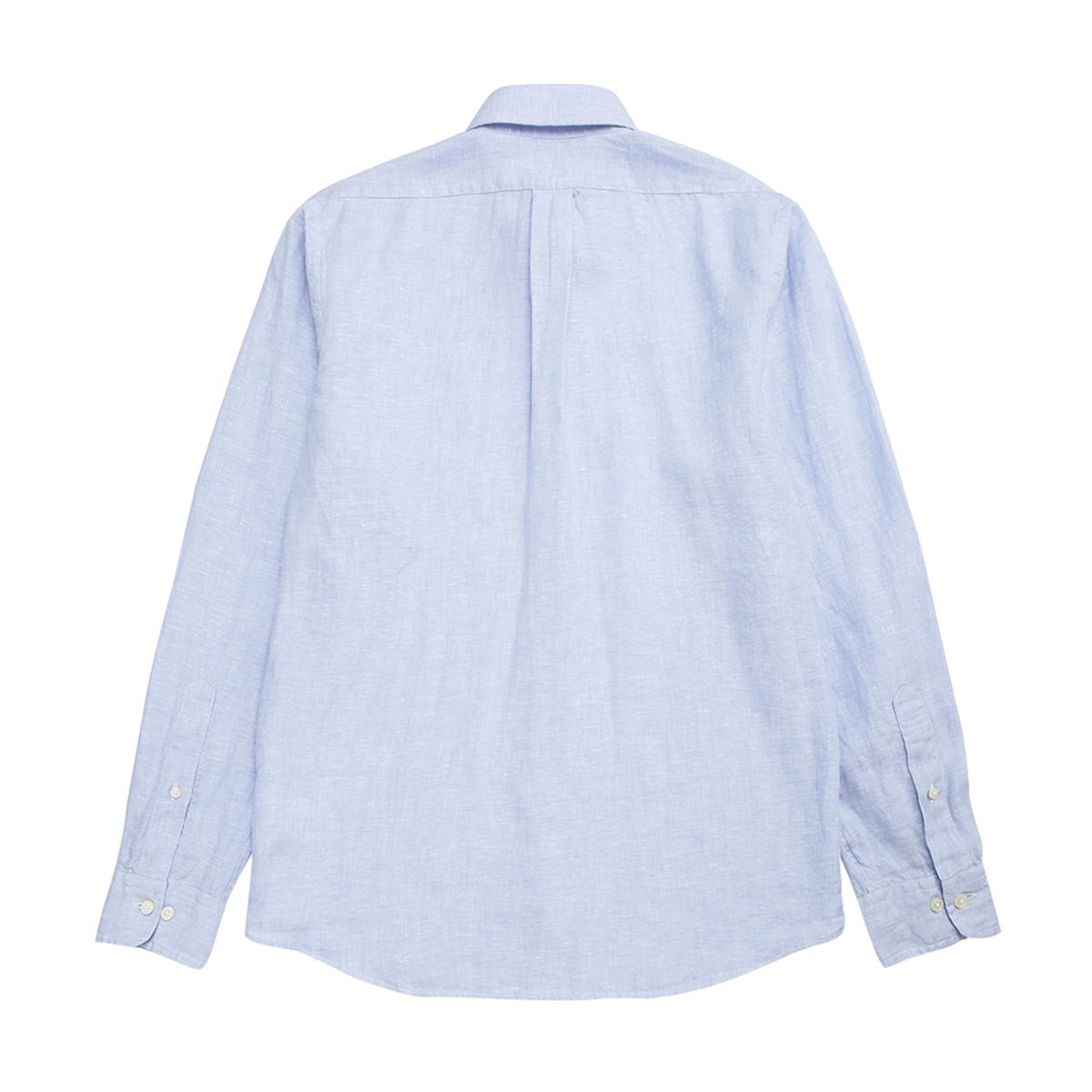 브룩스 브라더스(BROOKS BROTHERS) 배어드 맥넛 아이리쉬 린넨 셔츠 (라이트블루) (BBTHMM0408LEM)
