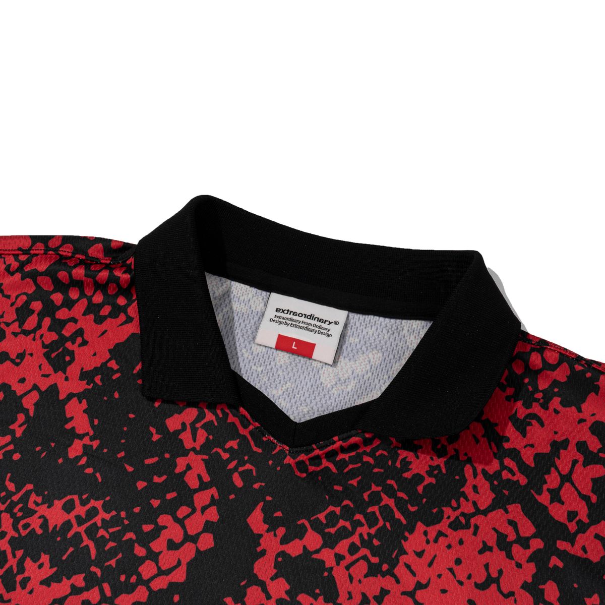 엑스트라오디너리(EXTRAORDINARY) PYTHON SOCCER JERSEY   RED