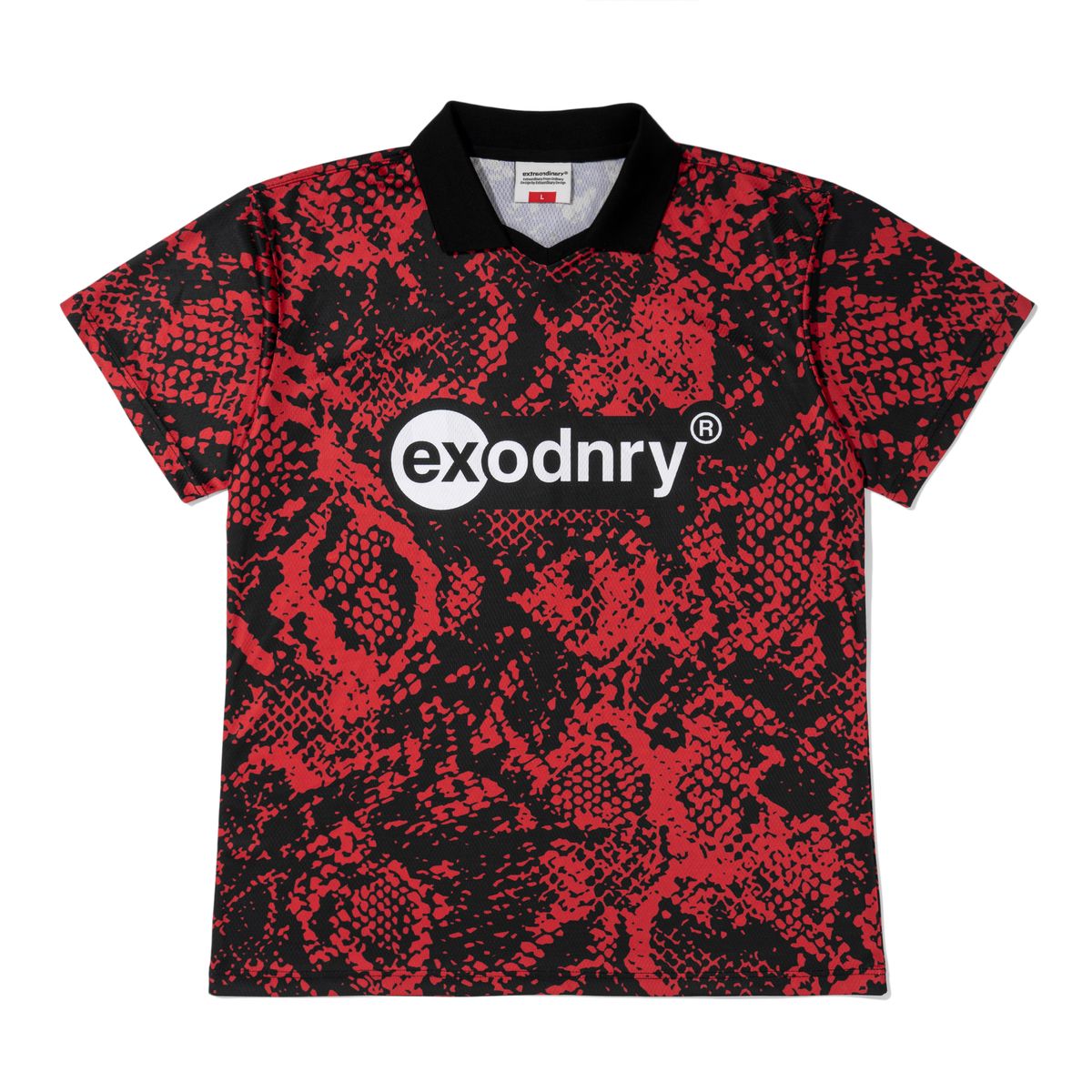 엑스트라오디너리(EXTRAORDINARY) PYTHON SOCCER JERSEY   RED
