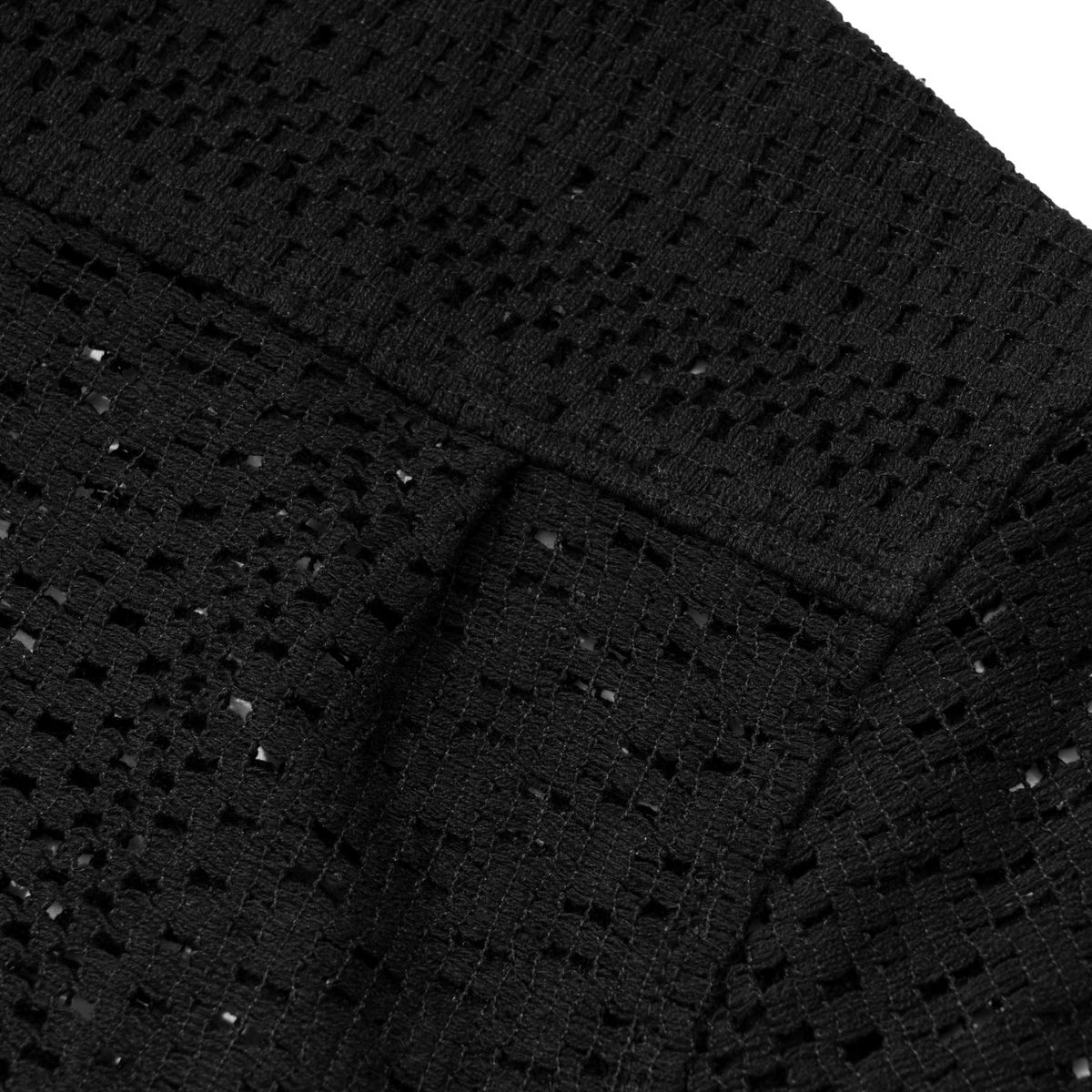 엑스트라오디너리(EXTRAORDINARY) LACE SHIRT   BLACK