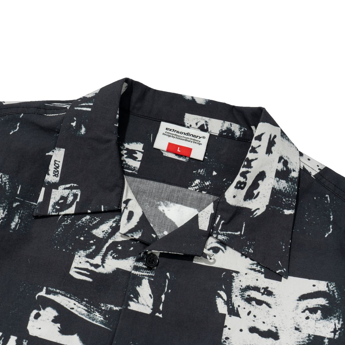 엑스트라오디너리(EXTRAORDINARY) EYES SHIRT   BLACK