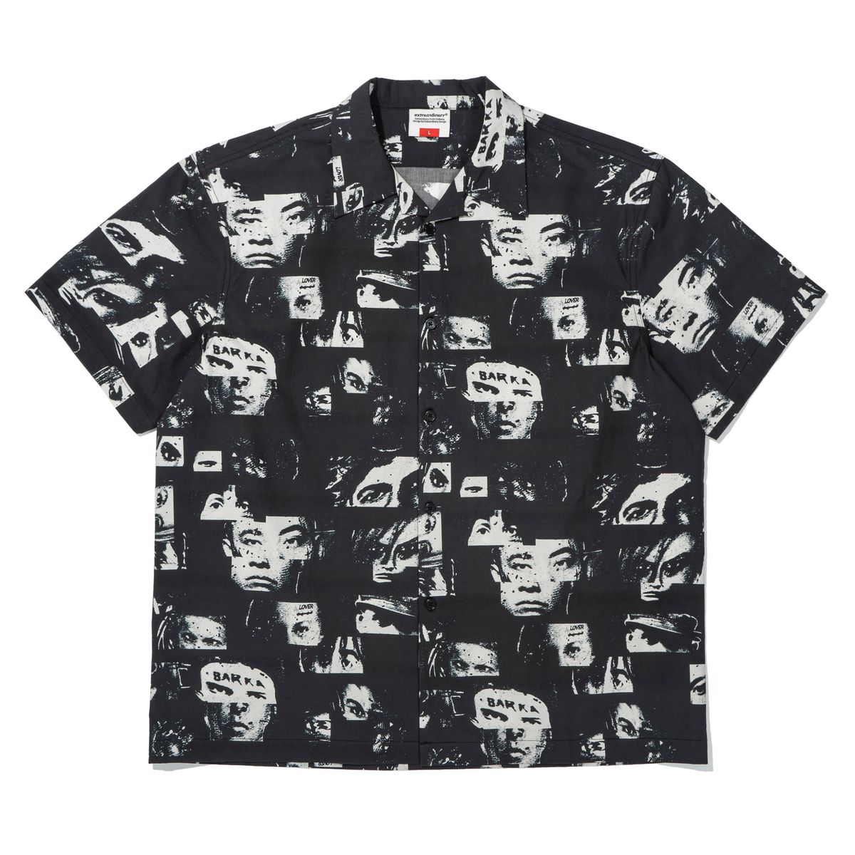 엑스트라오디너리(EXTRAORDINARY) EYES SHIRT   BLACK