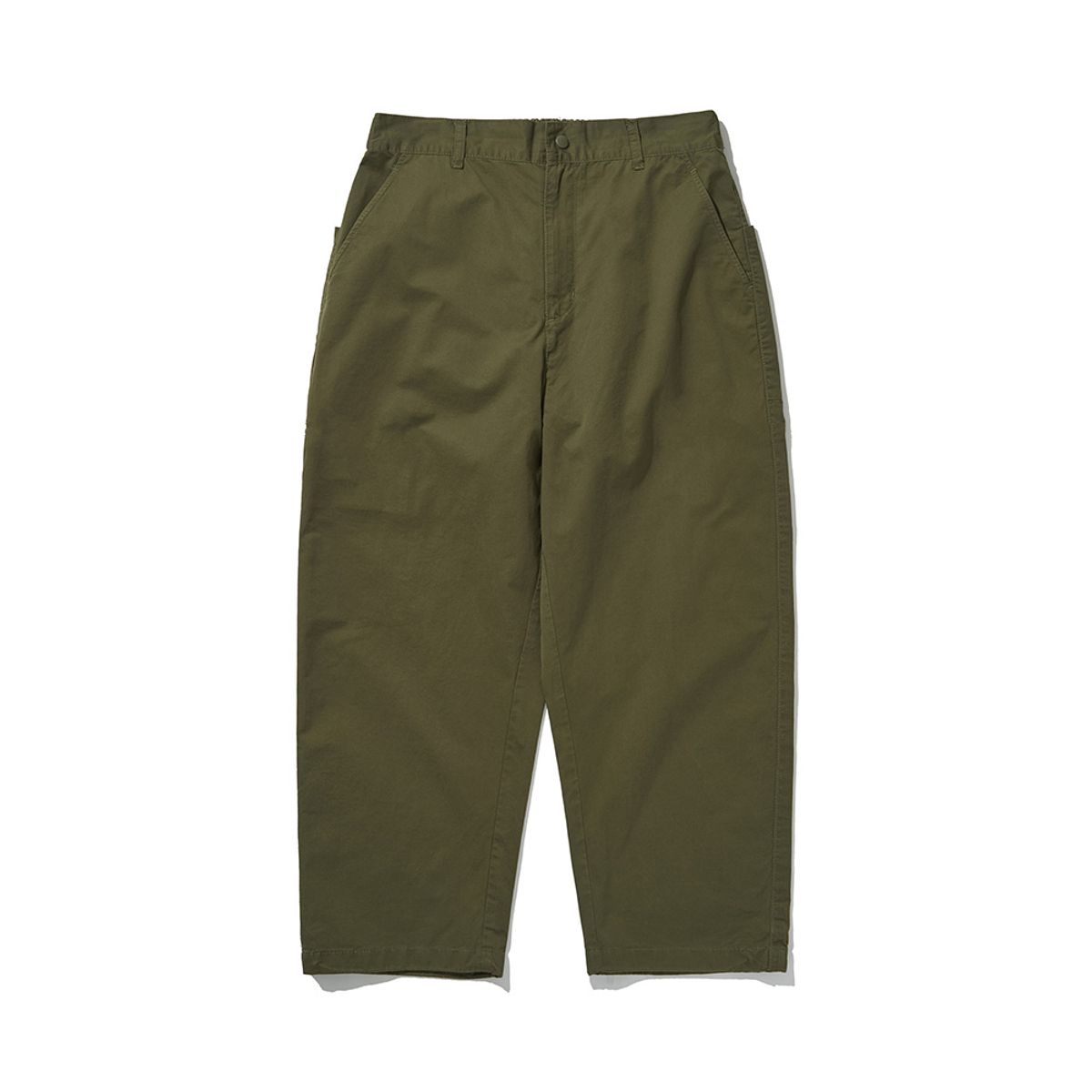 히즈핸더(HISHANDER) MULTI POCKET WIDE PANTS [Olive]