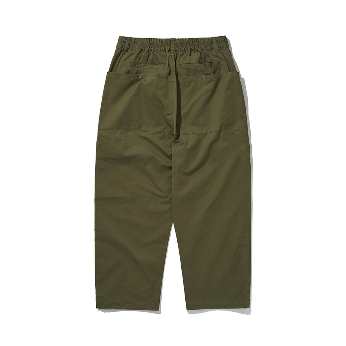 히즈핸더(HISHANDER) MULTI POCKET WIDE PANTS [Olive]