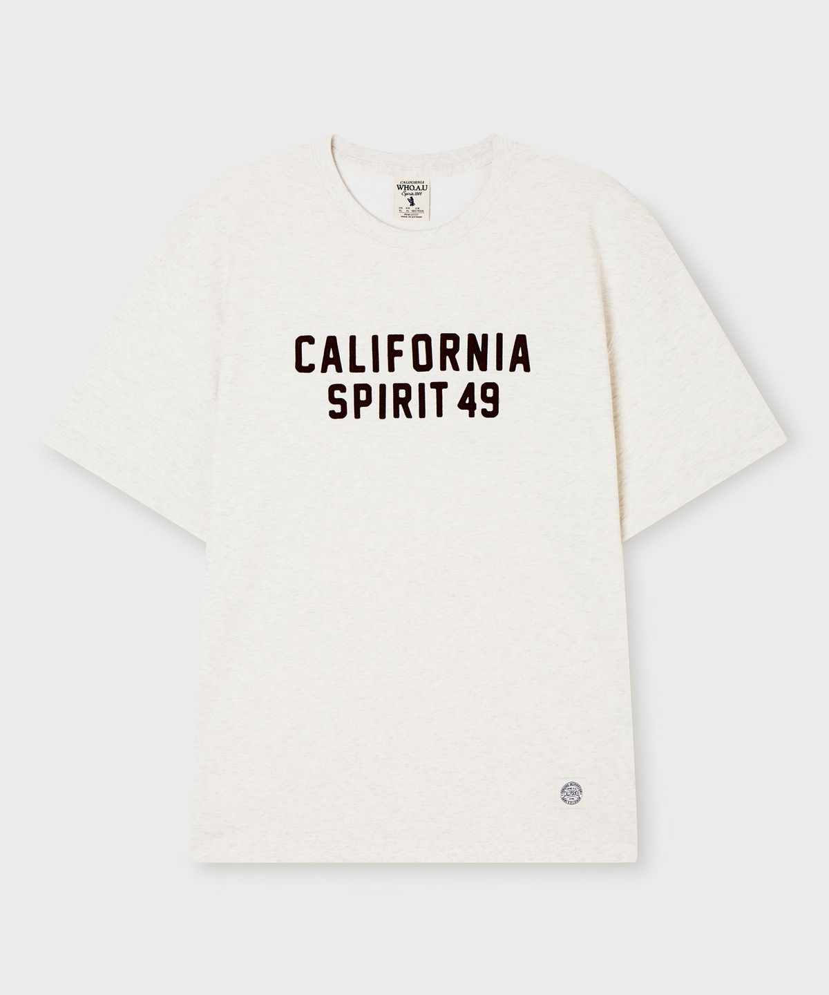 후아유(WHO.A.U) Campus Patch T-shirt / WHRAG2422U