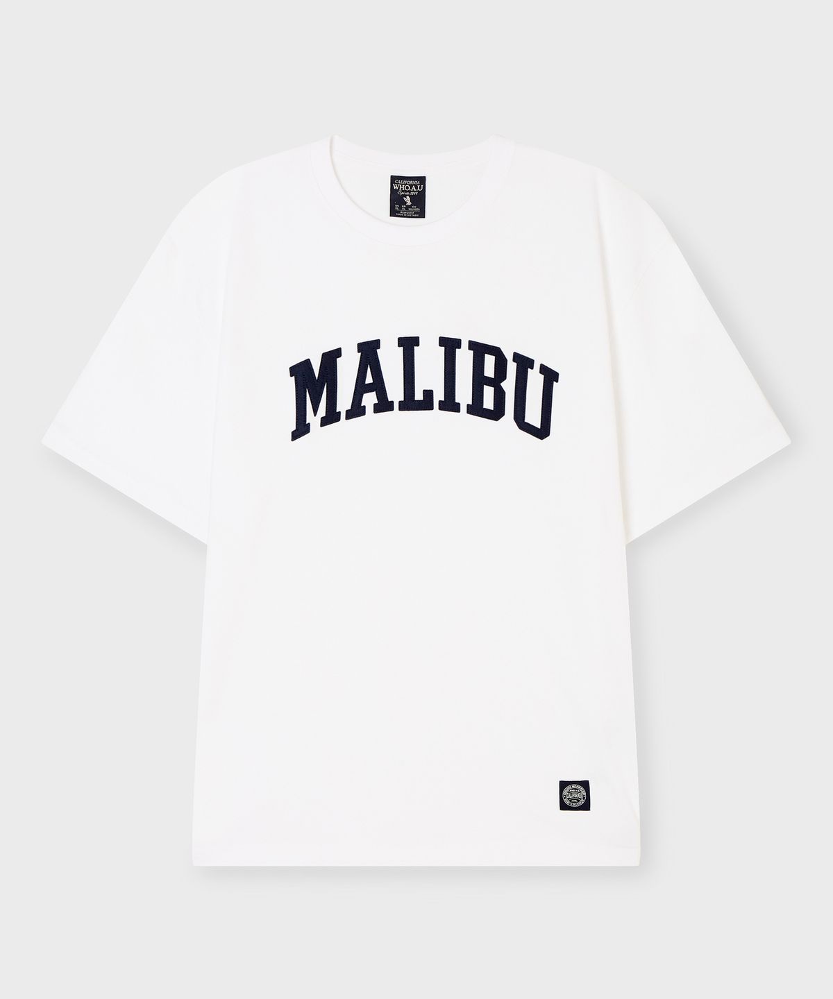 후아유(WHO.A.U) Campus Patch T-shirt / WHRAG2422U