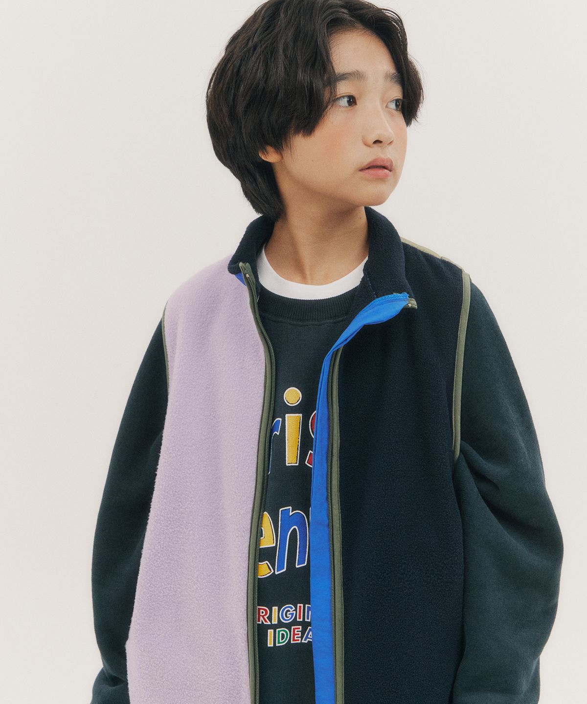 프리제(FRISE) 라이너베스트_네이비_주니어
