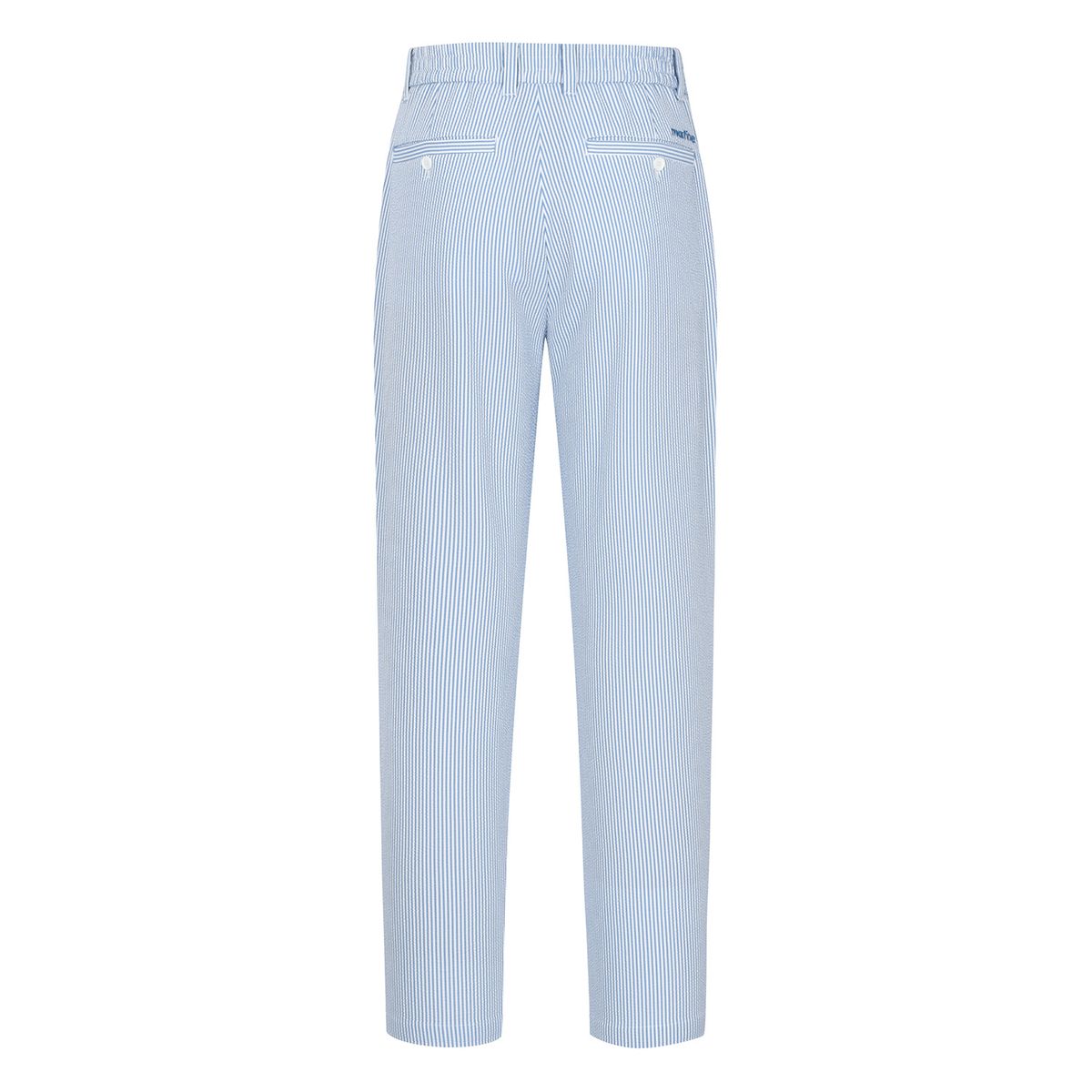 마틴골프(MARTINE GOLF) Seersucker Baggy Fit Pants_Blue (Men)