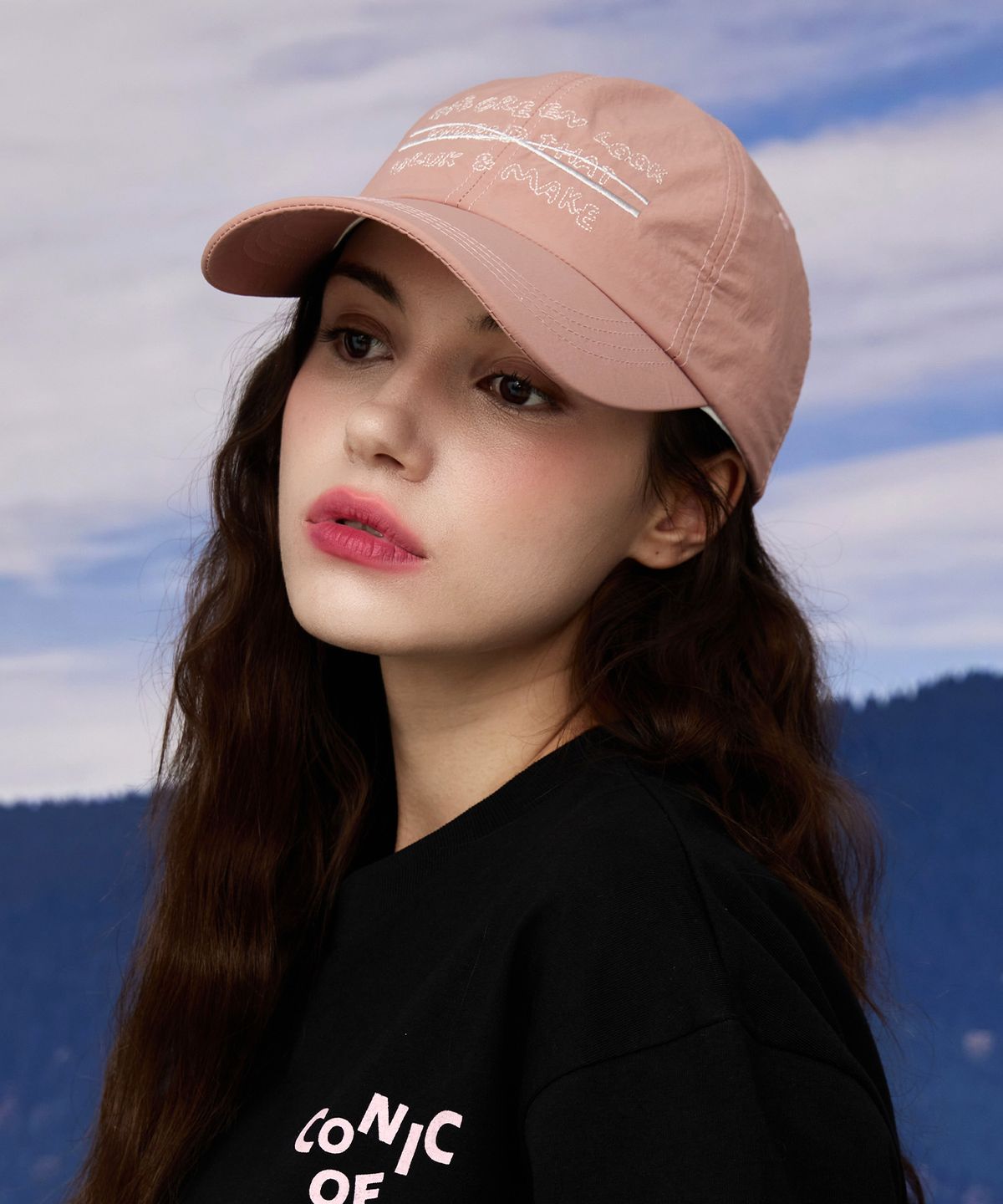 유룩(ULUK) 인피니티 유룩 볼캡_Pink