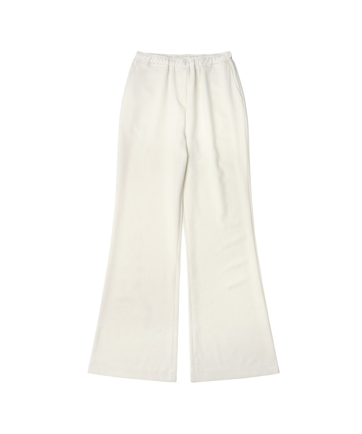 반원 아틀리에(VANONE ATELIER) P3196 밴딩 플레어 팬츠_Ivory
