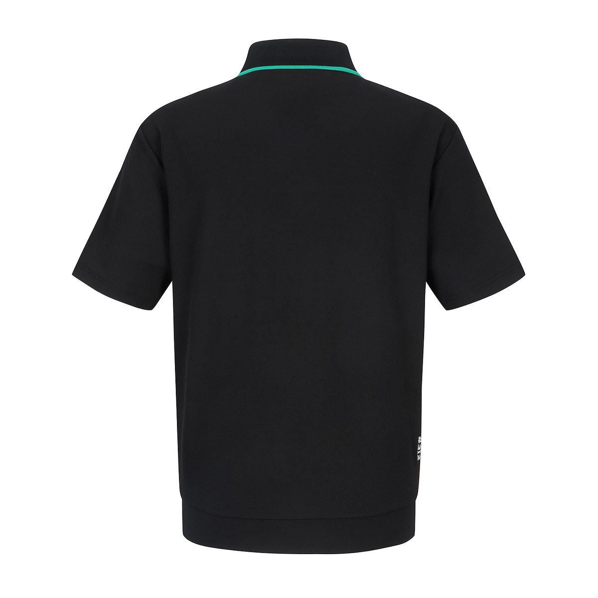 마틴골프(MARTINE GOLF) Collaboration Color Block Shirts_Black (Men)