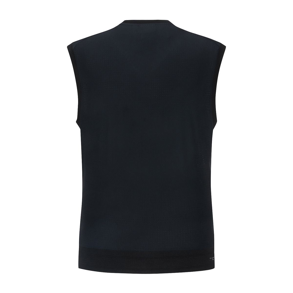 마틴골프(MARTINE GOLF) Perforated Fabric Jersey Vest_Black