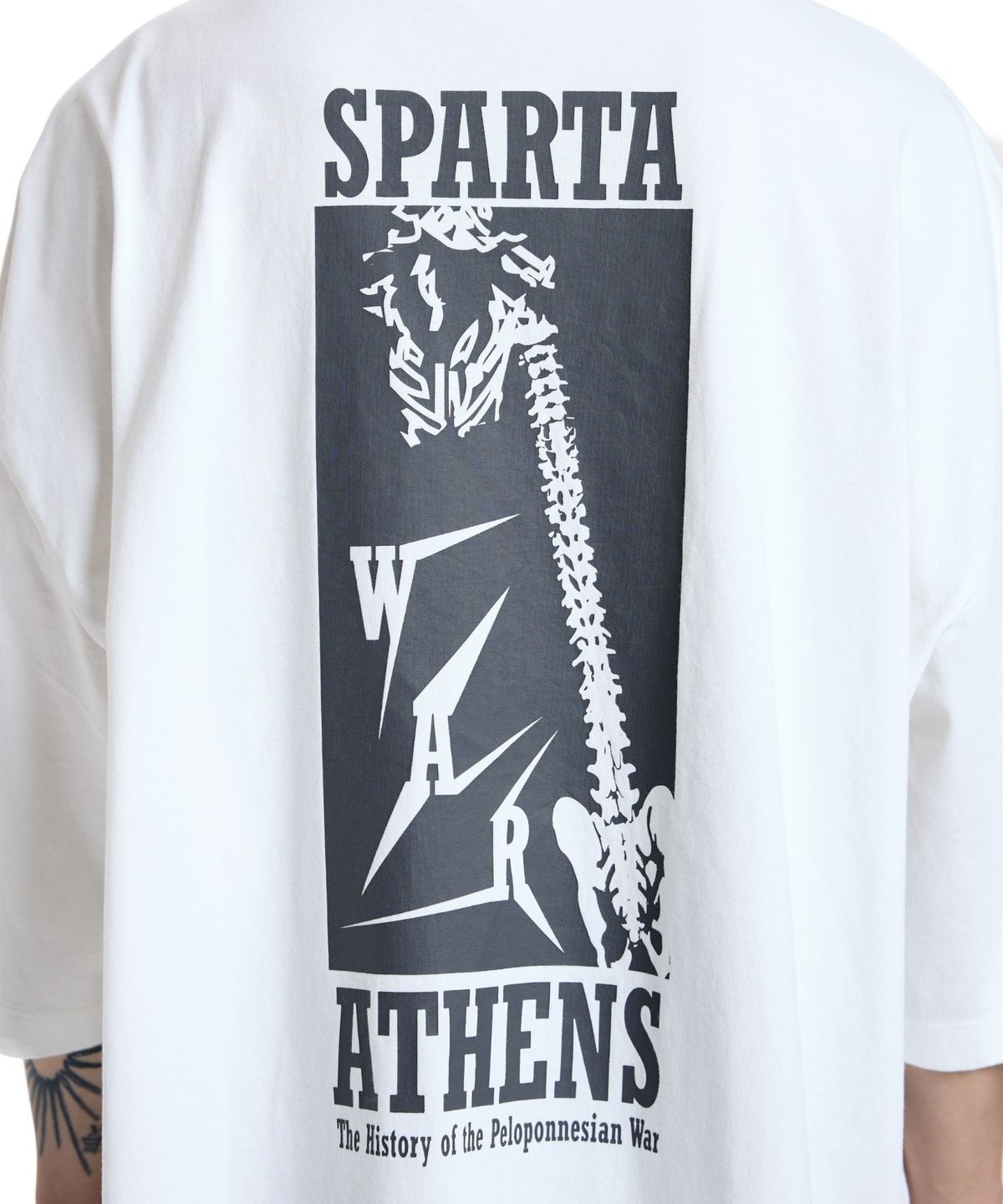 본바트(VONVAT) Sparta Short Sleeve (White)