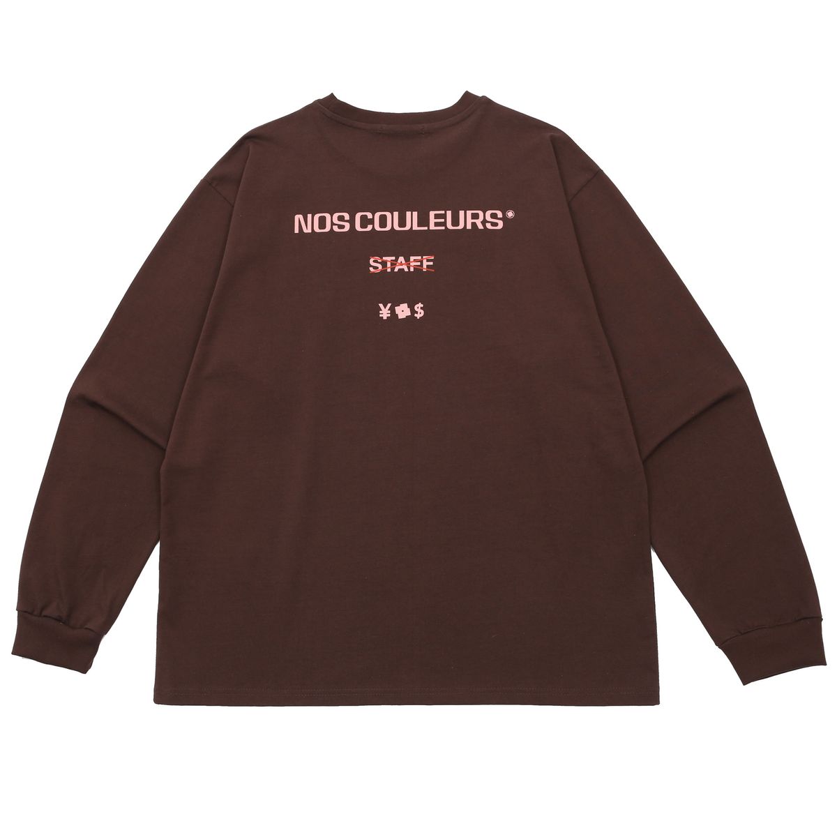 노쿨러스(NOSCOULEURS) NoS LONG SLEEVE BROWN