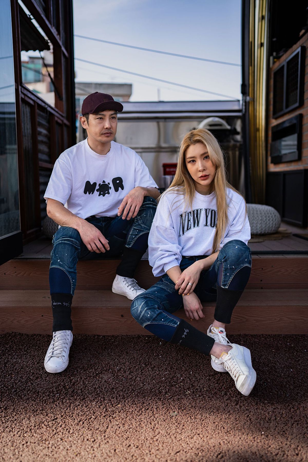 모빈스알(MOVINS.R) AURA RELAX AERO MESH BLUE
