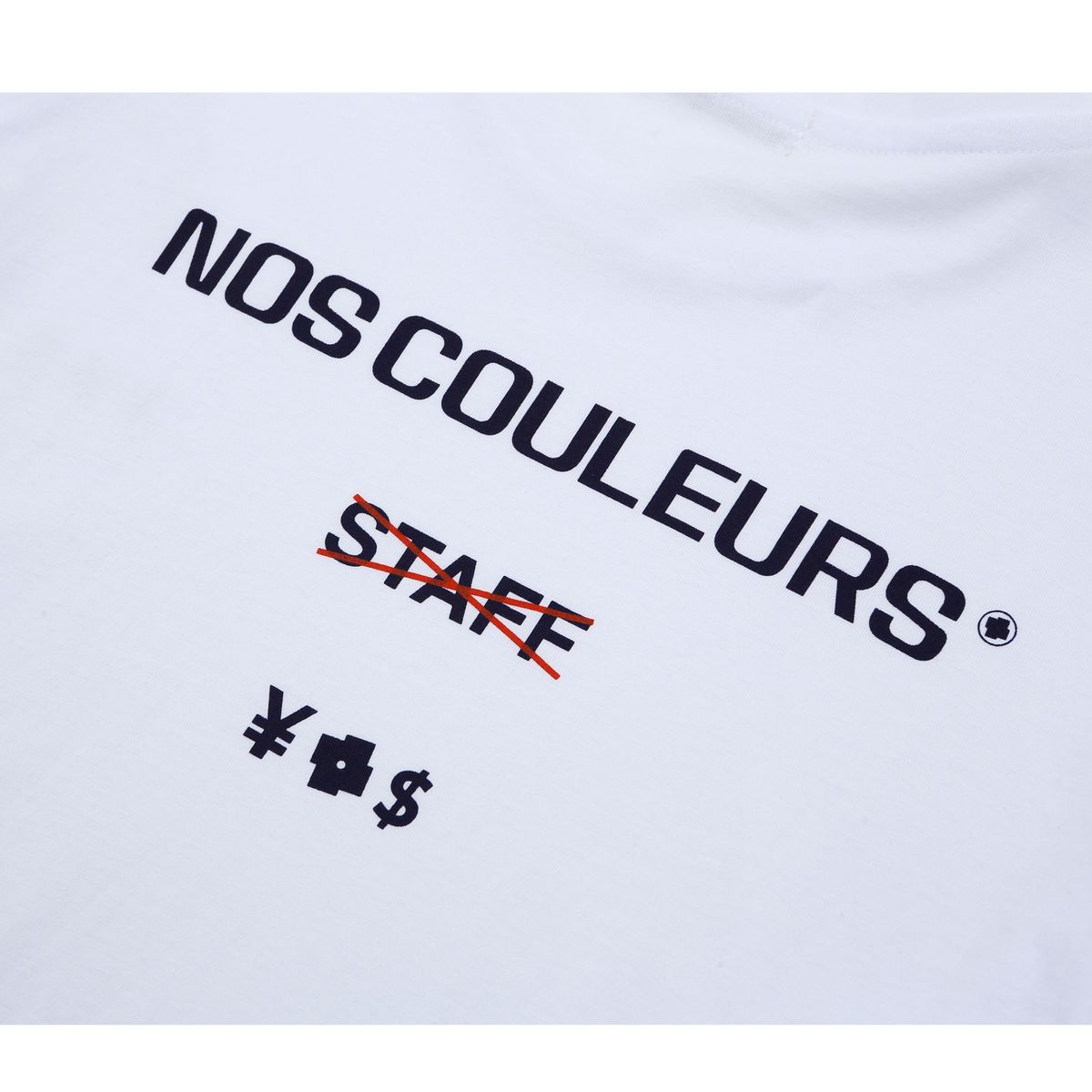 노쿨러스(NOSCOULEURS) NoS LONG SLEEVE WHITE