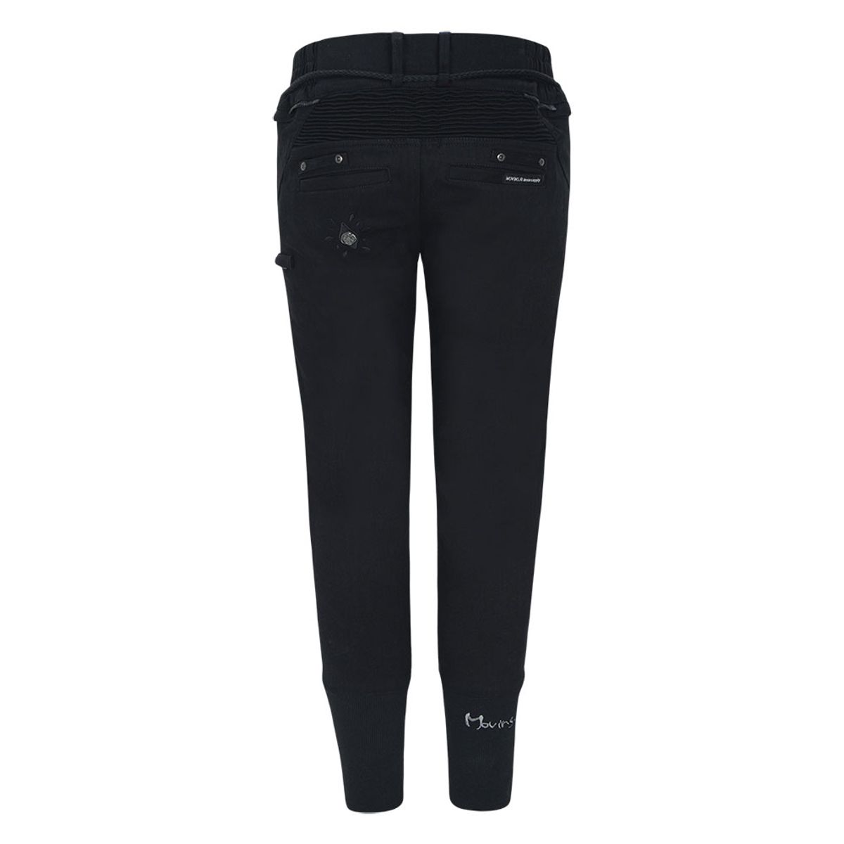 모빈스알(MOVINS.R) AURA RELAX LEATHER PANTS