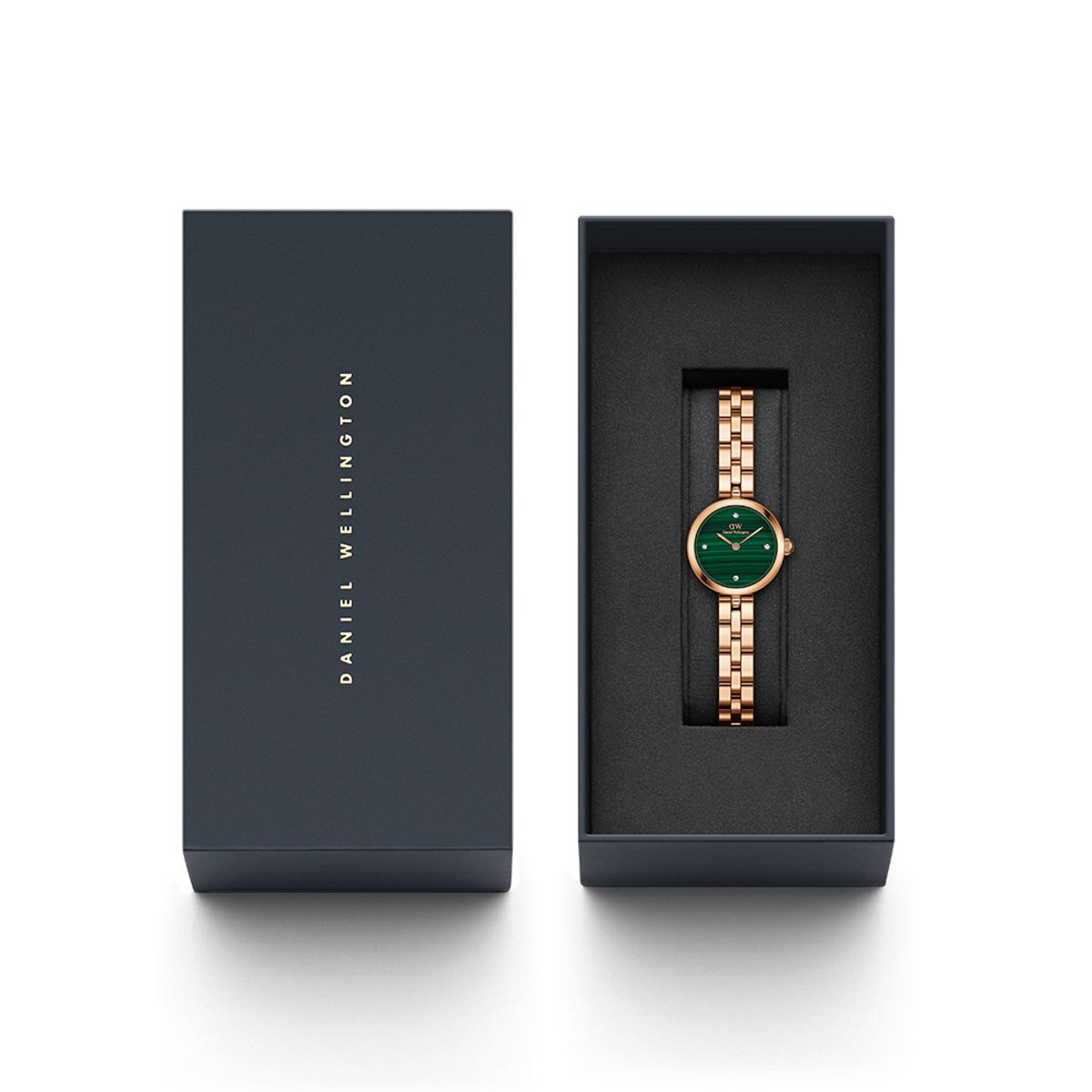 다니엘 웰링턴(DANIEL WELLINGTON) ELAN LUMINE MALACHITE 천연 말라카이트 그린 손목시계