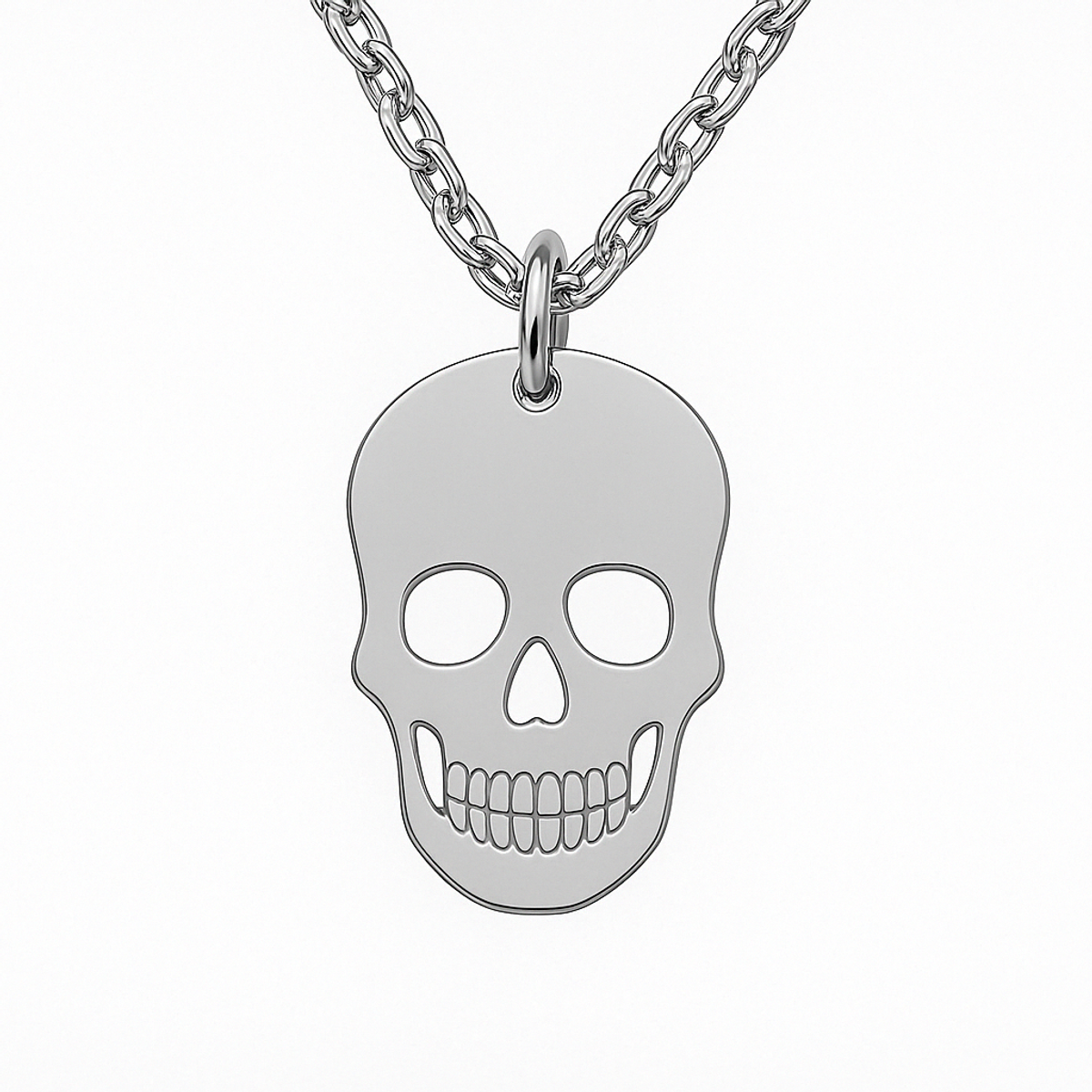 마크-4(MARK-4) SKULL NECKLACE