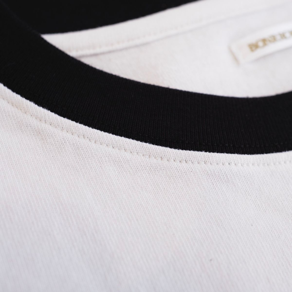 본로우(BONRROW) Crop Pink Road Tee_Wh