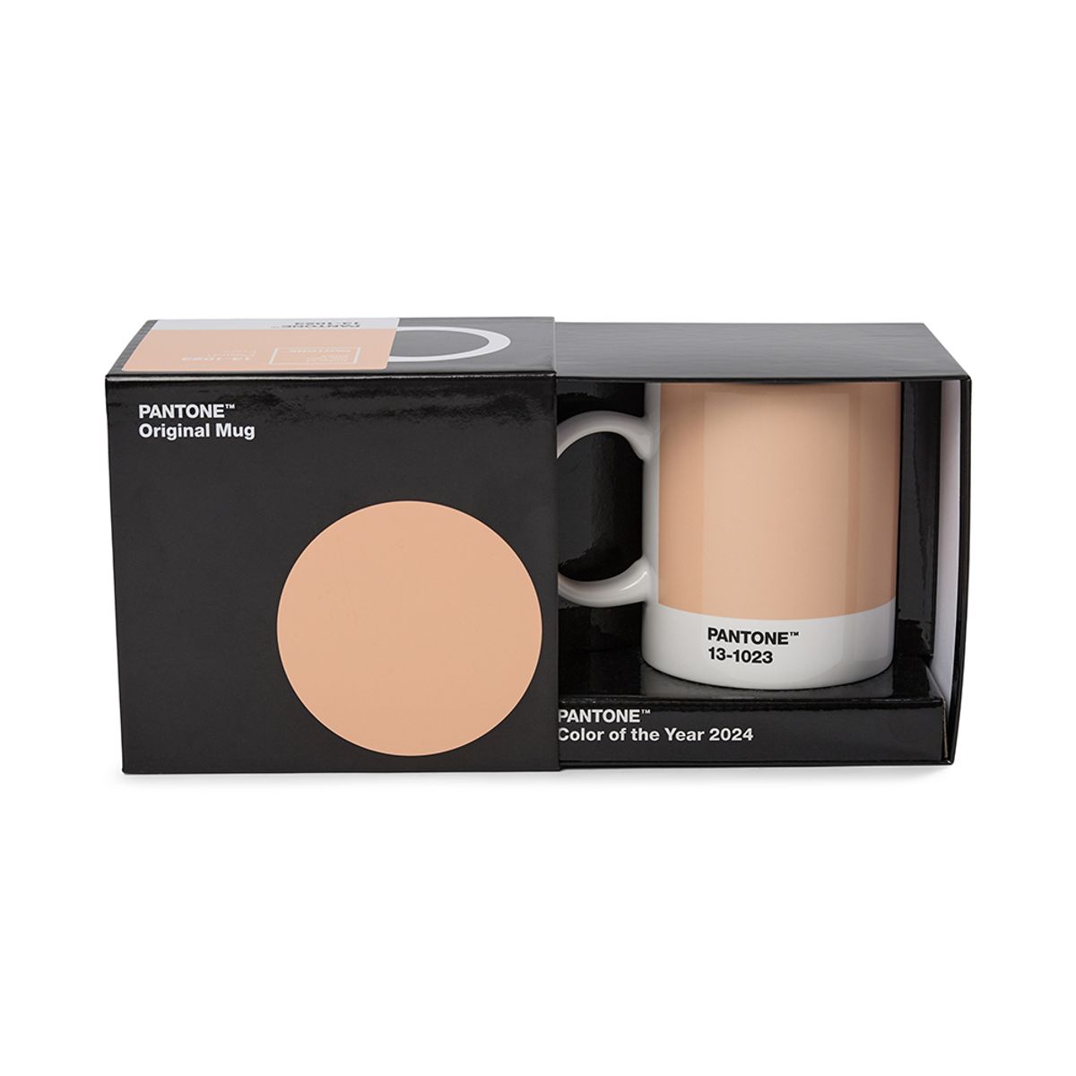팬톤리빙(PANTONE LIVING) 팬톤 머그컵(피치퍼즈13-1023 2024COY)
