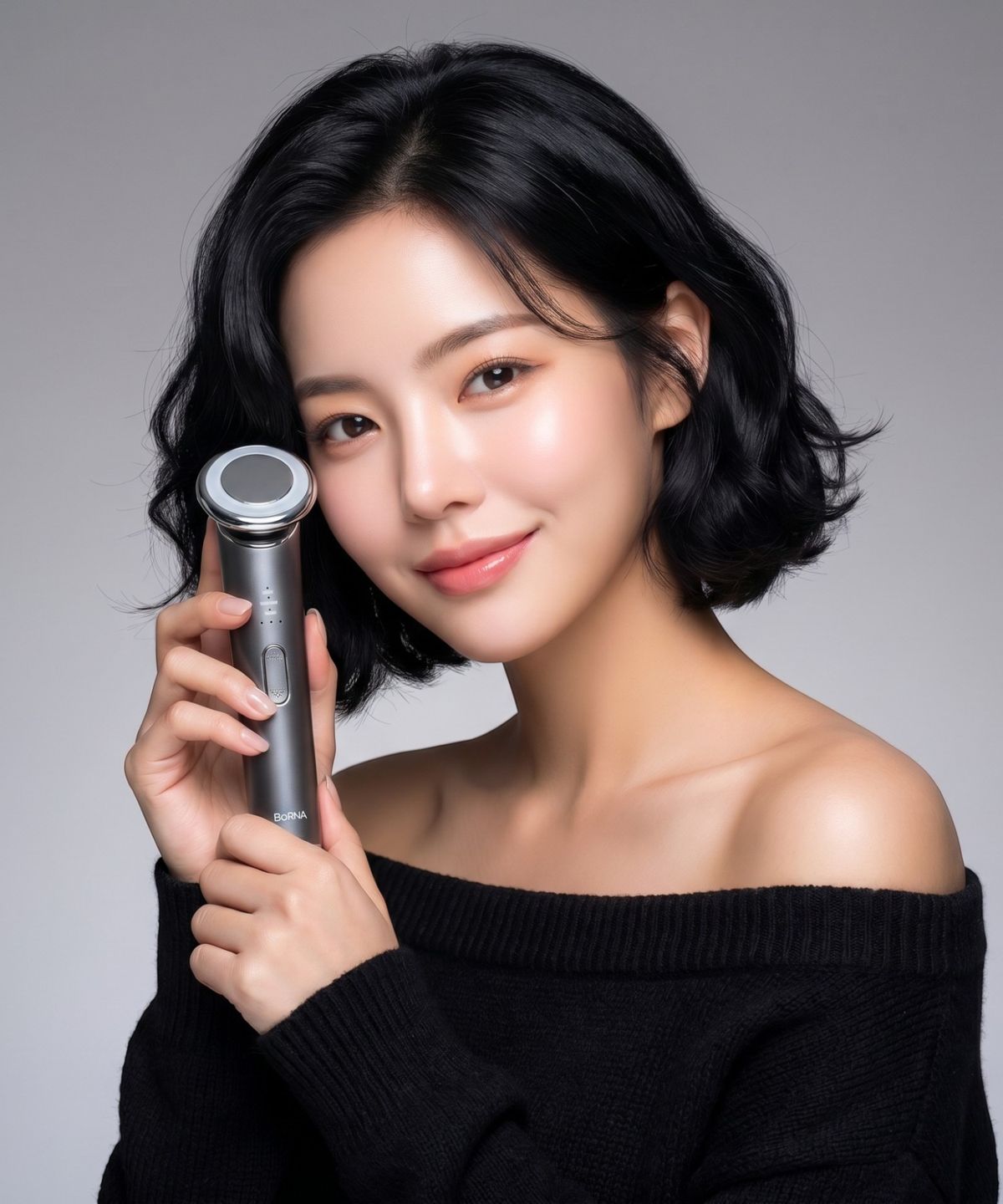 펄케어(PEARLCARE) 뷰티 디바이스 얼굴마사지기 피부관리기 뉴보르나 갈바닉