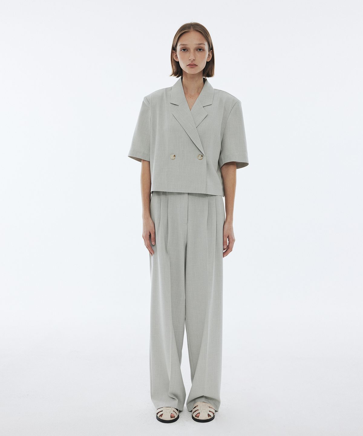 줄리아페페(JULIAPEPE) Uniquely Summer Slacks (Mint)