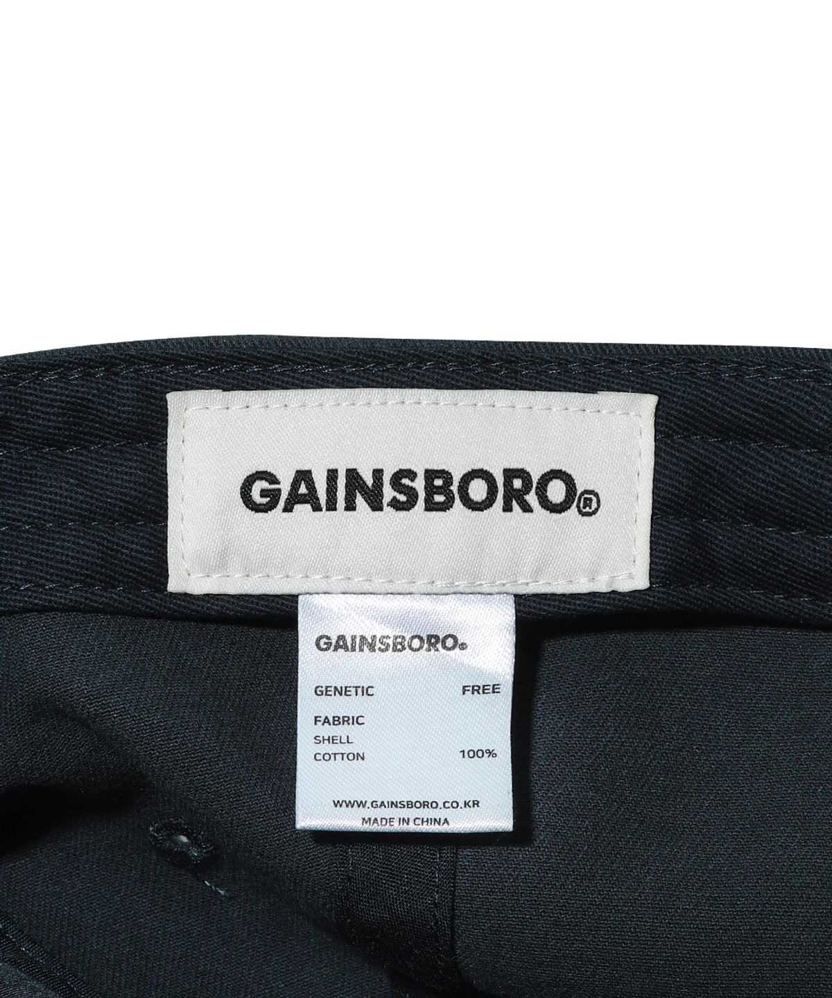 게인스보로(GAINSBORO) 선데이 아플리케 캡_네이비