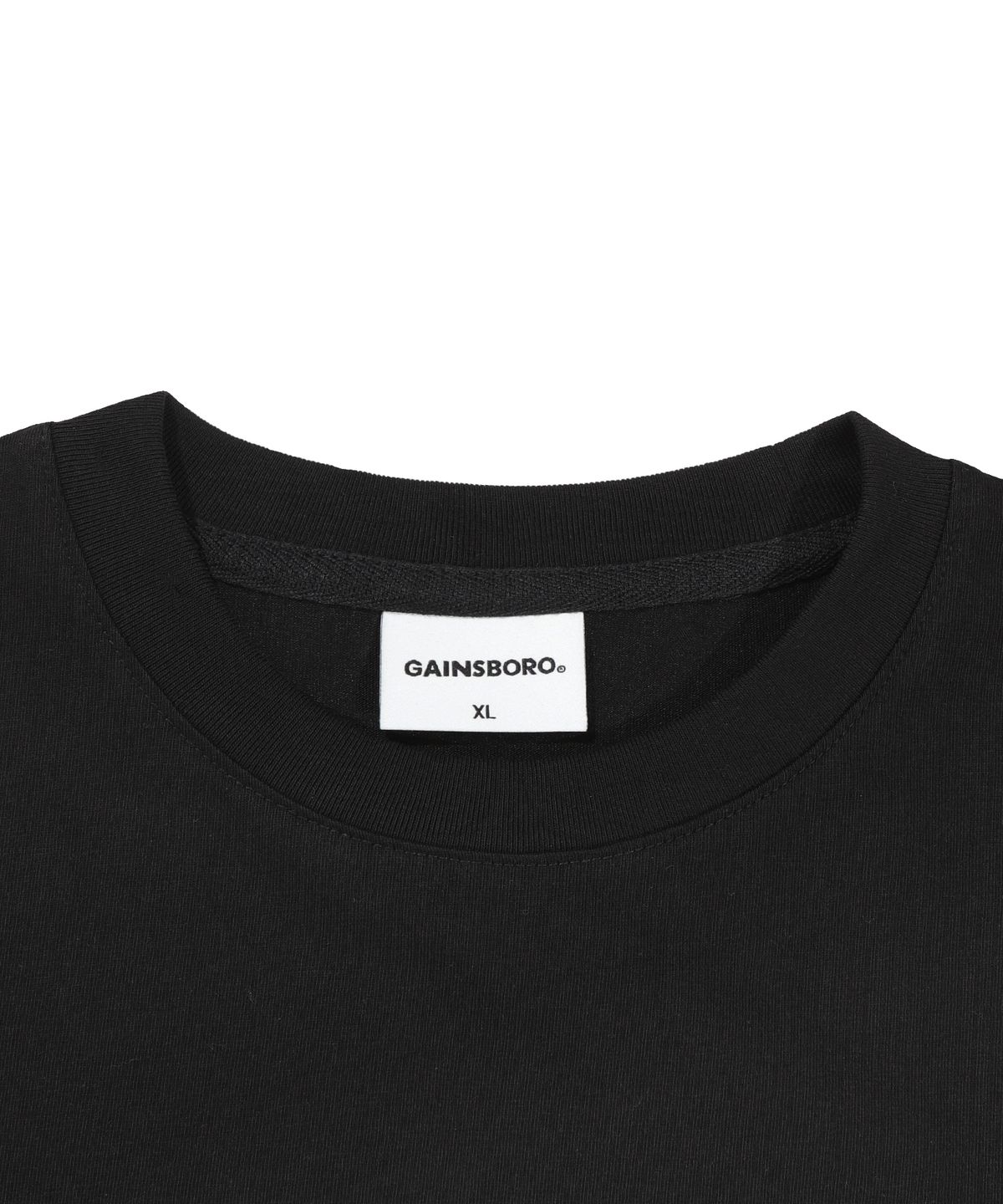 게인스보로(GAINSBORO) [쿨코튼] 오리지날 스타로고 티셔츠_블랙/블루