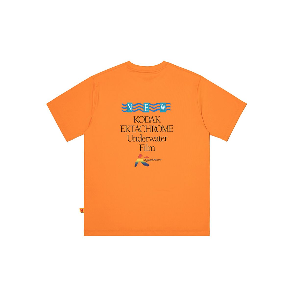 코닥(KODAK) 썸머 그래픽 반팔티셔츠 ORANGE