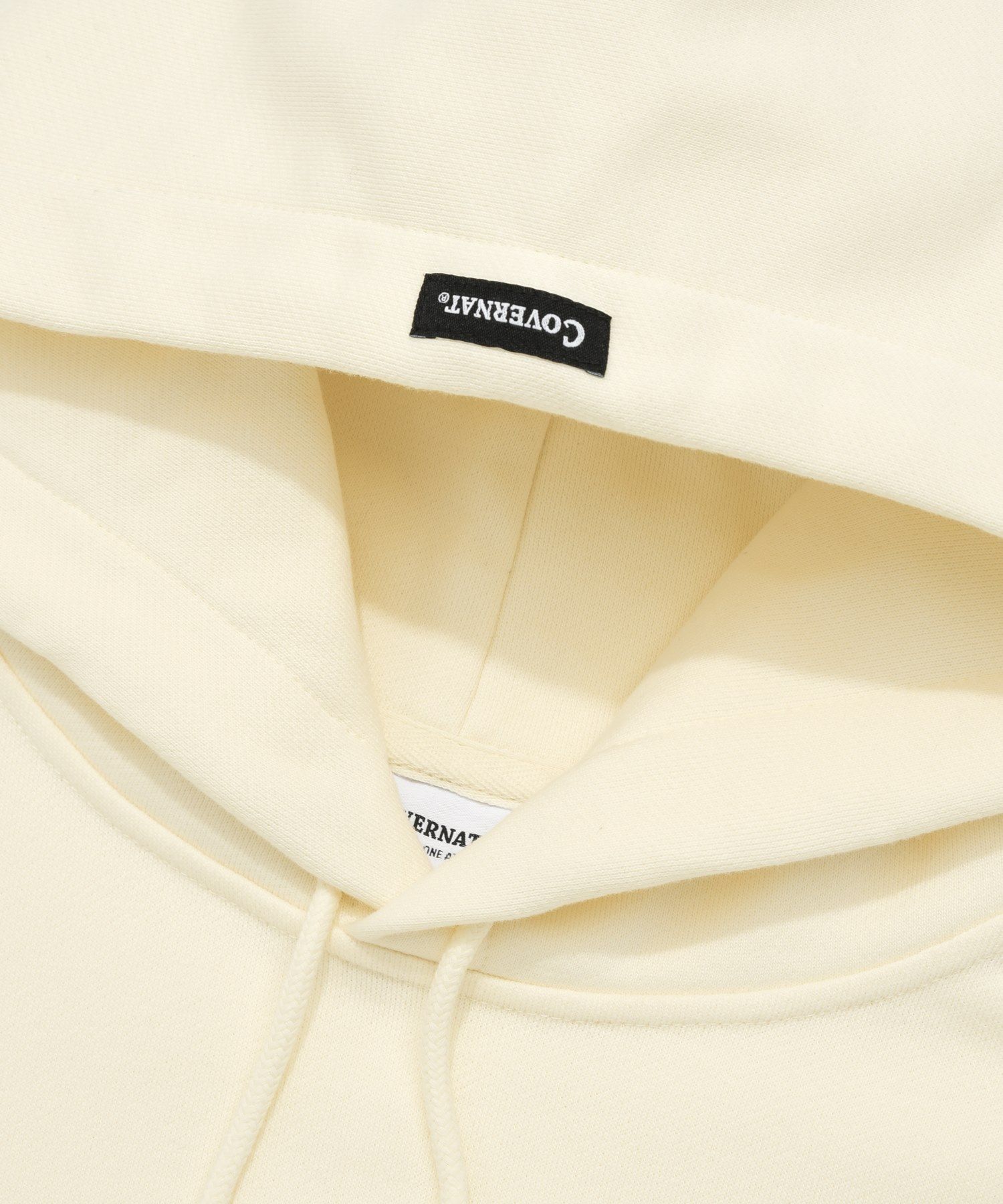 MUSINSA | COVERNAT Small Authentic Hoodie Ekru