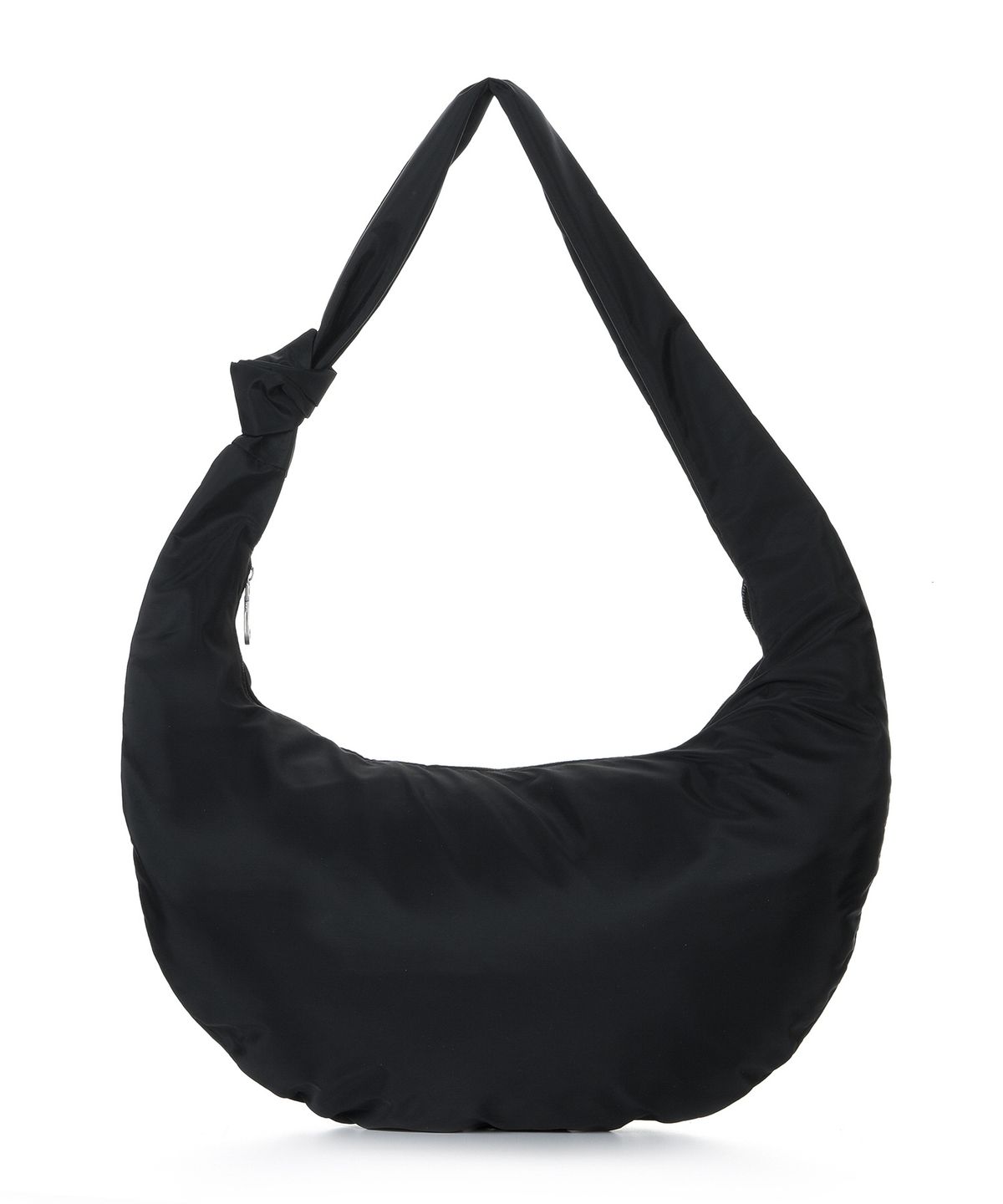 닉앤니콜(NICK&NICOLE) NICOLE NYLON SHOULDER KNOT BAG_BLACK