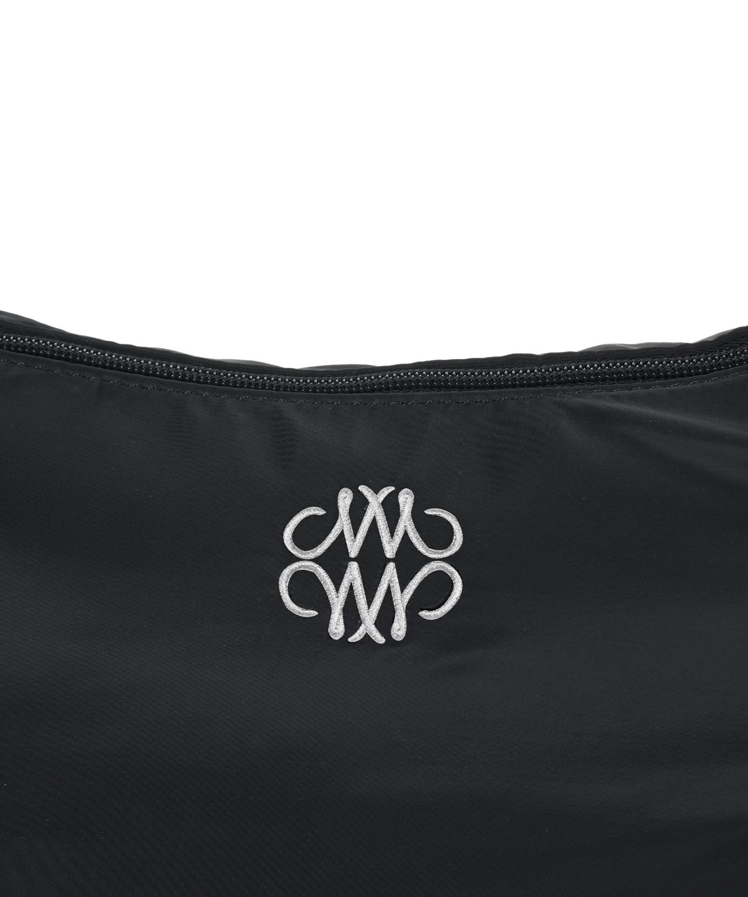 MUSINSA公式 | NICK&NICOLE NICOLE NYLON SHOULDER KNOT BAG_BLACK