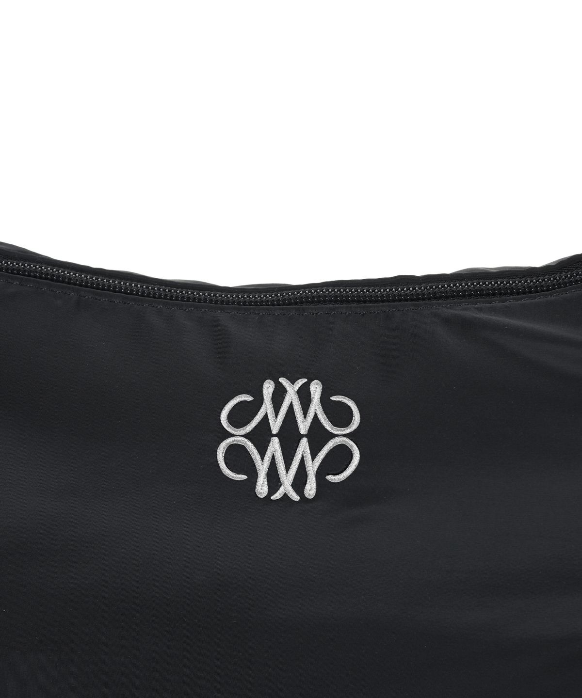 닉앤니콜(NICK&NICOLE) NICOLE NYLON SHOULDER KNOT BAG_BLACK