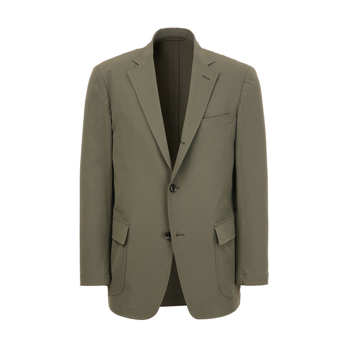 브룩스 브라더스(BROOKS BROTHERS) 리젠트핏 3버튼 색 수트 자켓 (올리브) (BBJSMM4446KES)