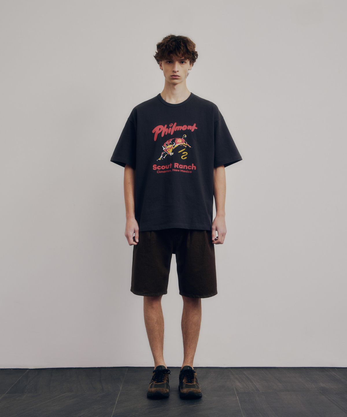 에스피오나지(ESPIONAGE) Philmont SR Heavyweight Tee Vintage Black