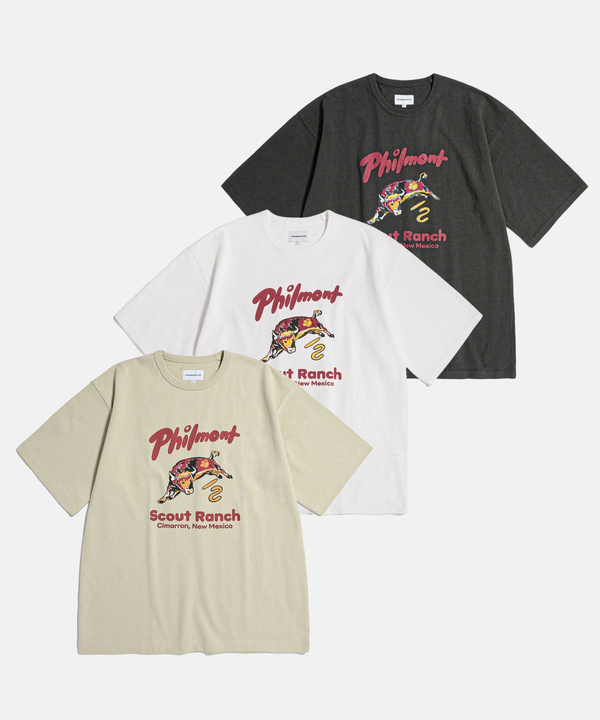 에스피오나지(ESPIONAGE) Philmont SR Heavyweight Tee Vintage Black