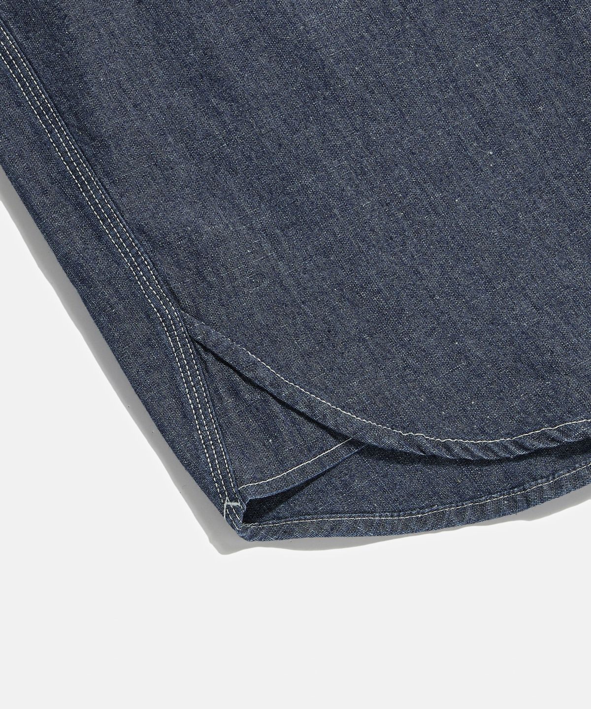 에스피오나지(ESPIONAGE) Chambray S/S Work Shirt Indigo