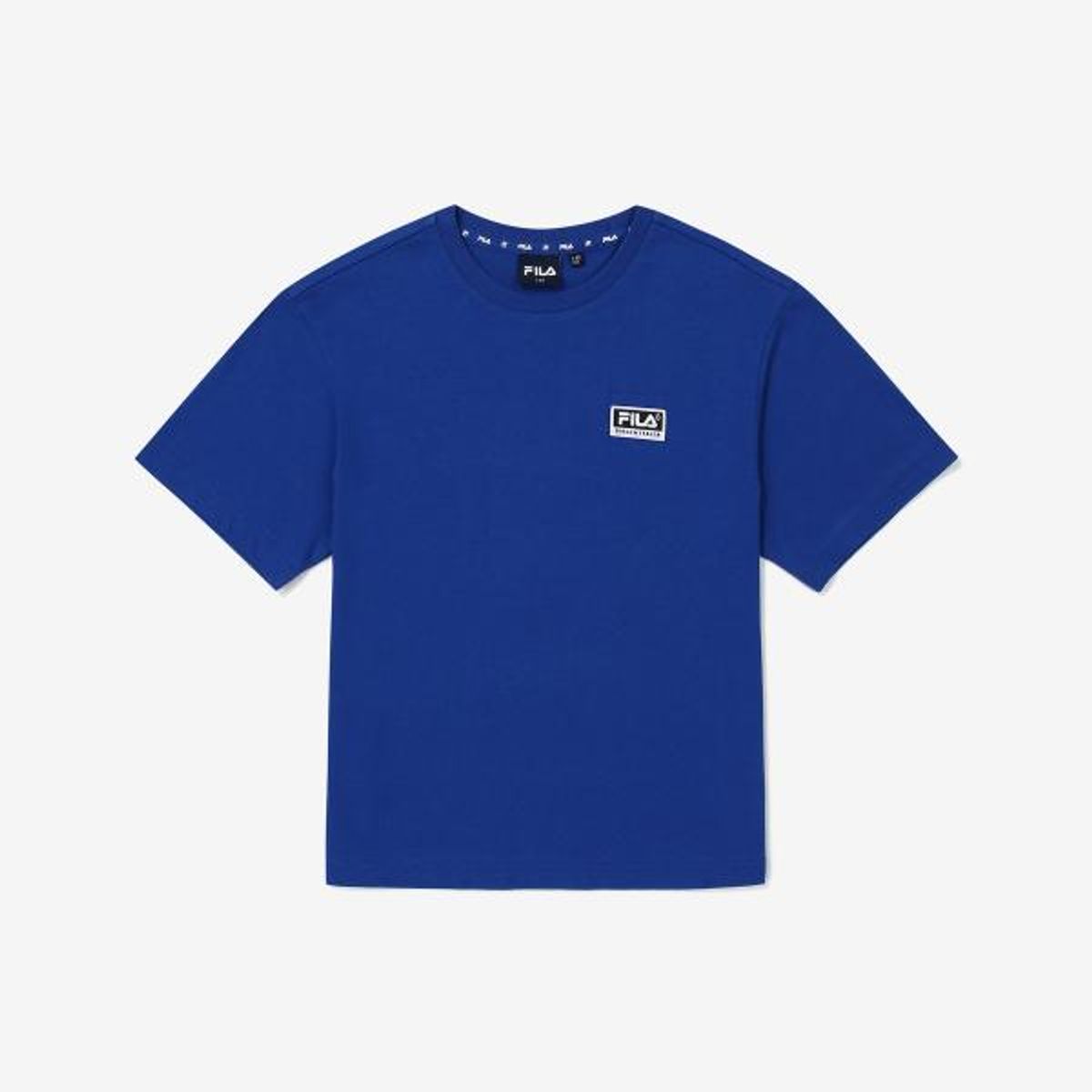 휠라 키즈(FILA KIDS) Camping 로고 박스 티셔츠(FK2RSG2S02XBUE)