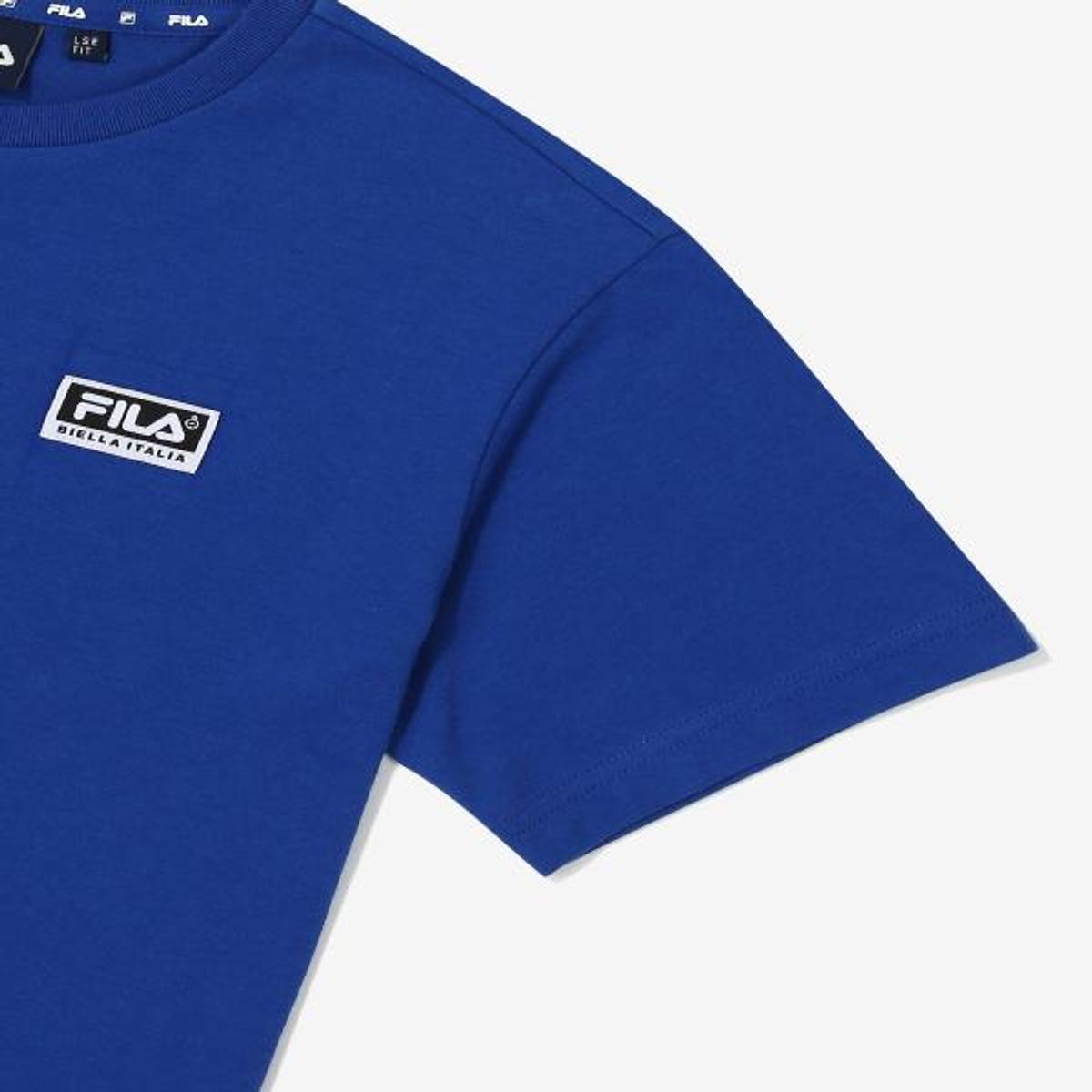 휠라 키즈(FILA KIDS) Camping 로고 박스 티셔츠(FK2RSG2S02XBUE)