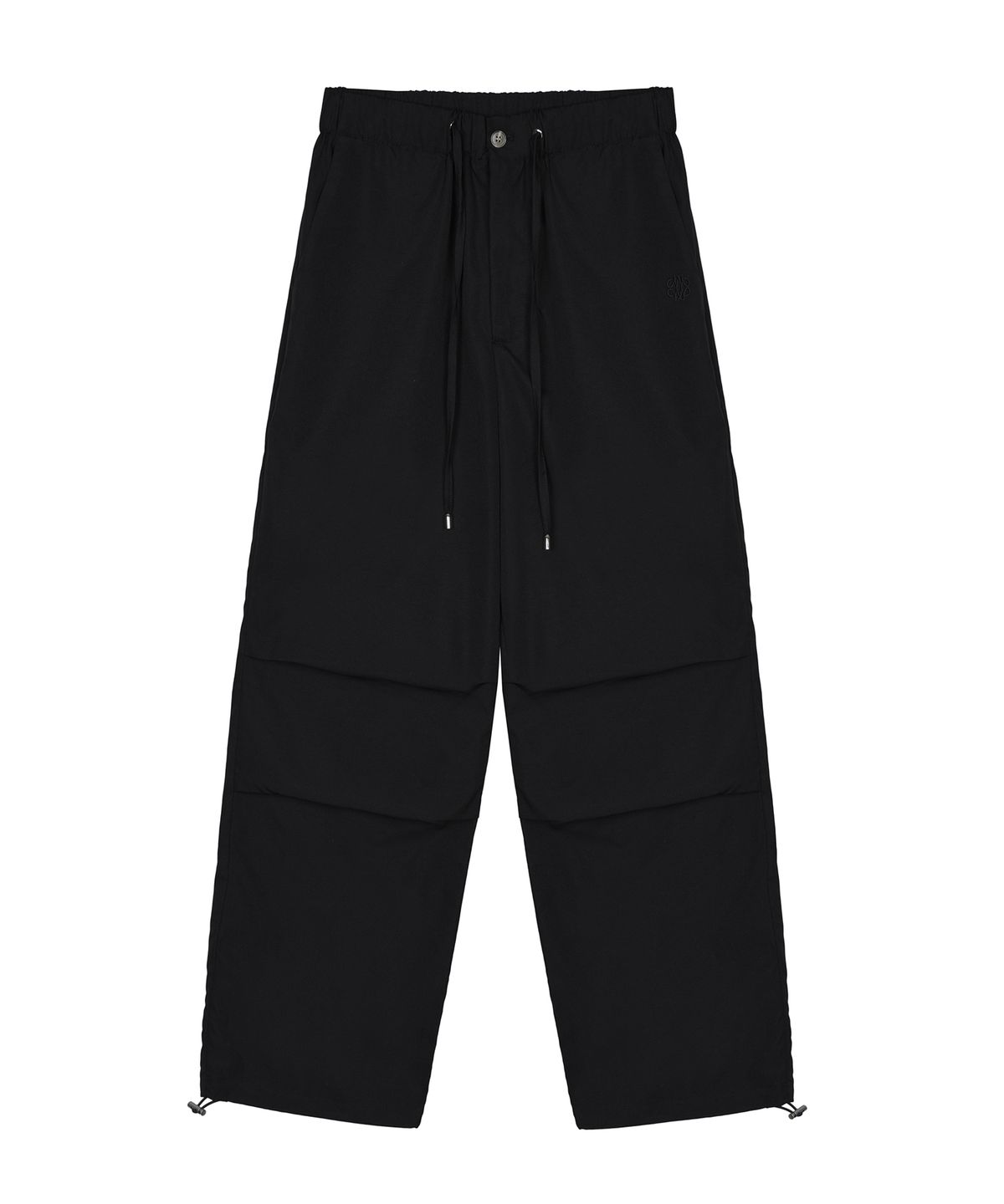 닉앤니콜(NICK&NICOLE) MINIMAL PARACHUTE PANTS_BLACK