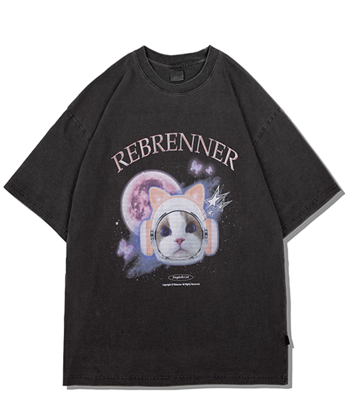 리브레너(REBRENNER) [SET]  피그먼트 오버핏 반팔 티셔츠